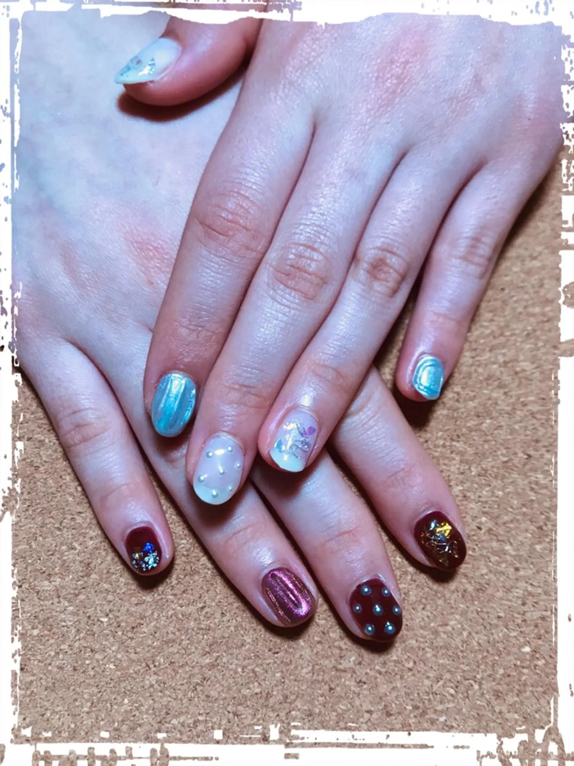 ネイル ECLAT エクラ所属・寺山 千鶴のネイルデザイン