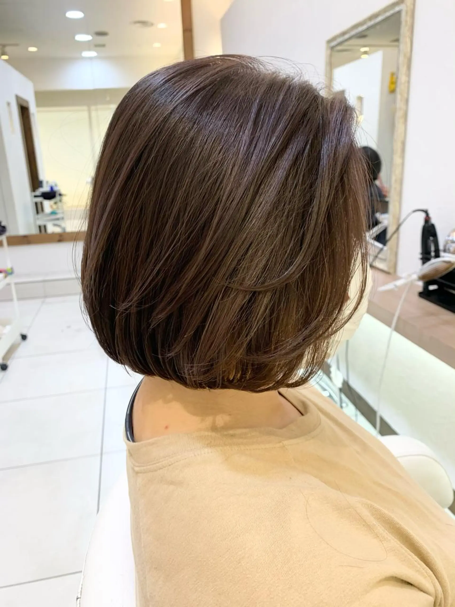 ショート カラー 似合わせカラー/艶 髪質改善/ヨシザキのヘアスタイル