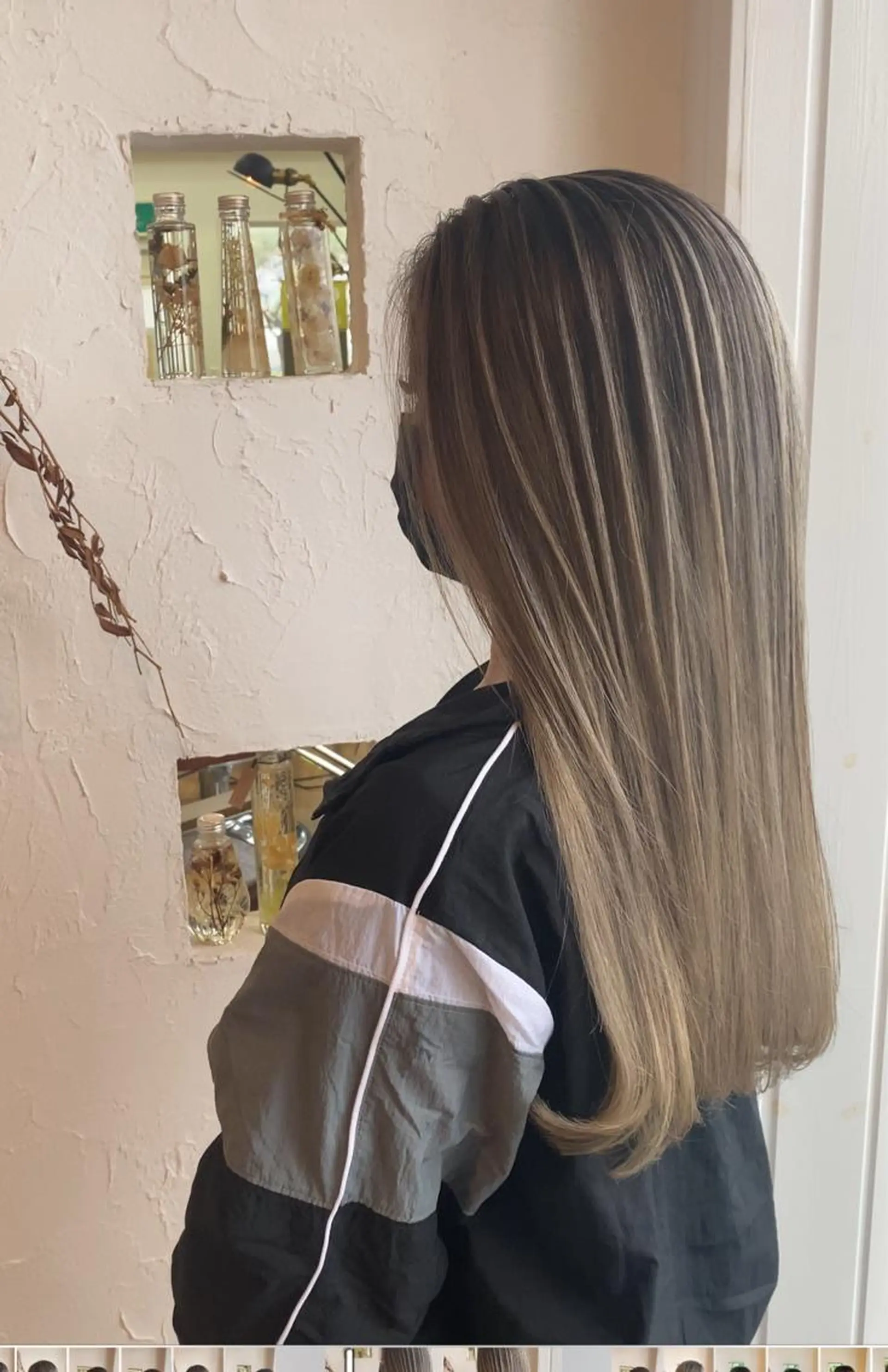 ロング カラー 美容室 ソンリエのヘアスタイル