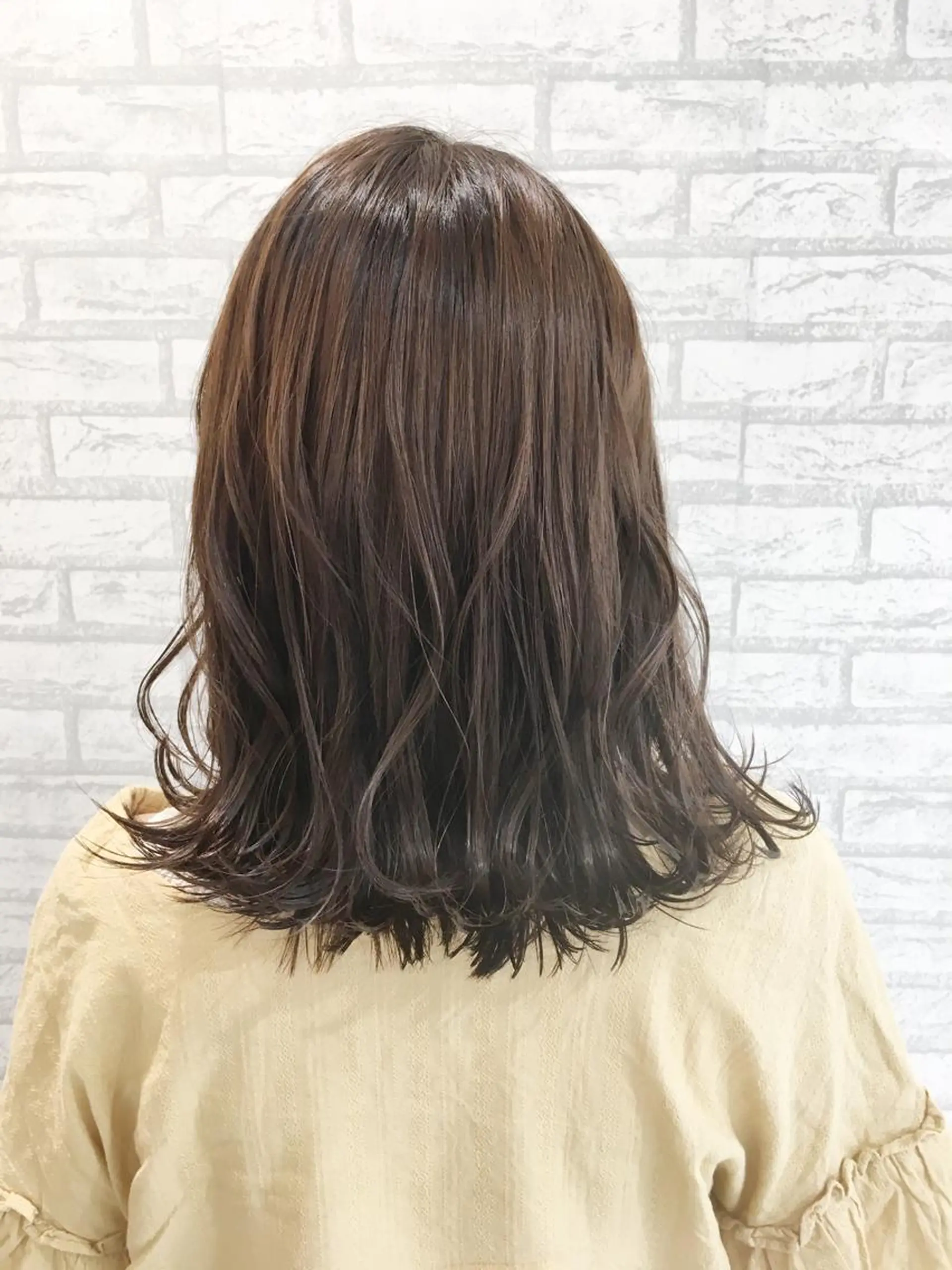ミディアム カラー NYNY四條畷店 森 亮人のヘアスタイル