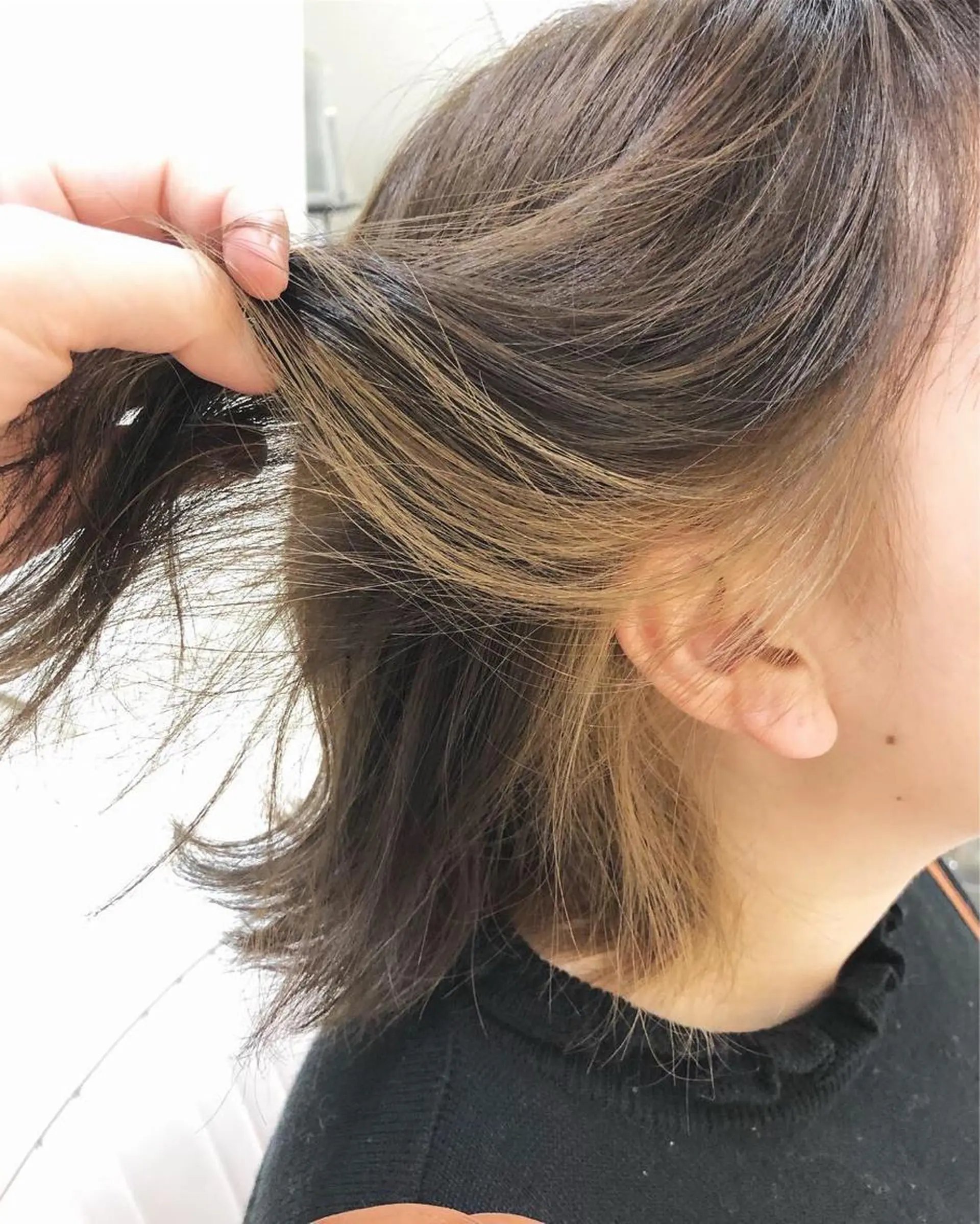 ミディアム ヘアカラー 河原町/艶髪/西田 晴香のその他イメージ