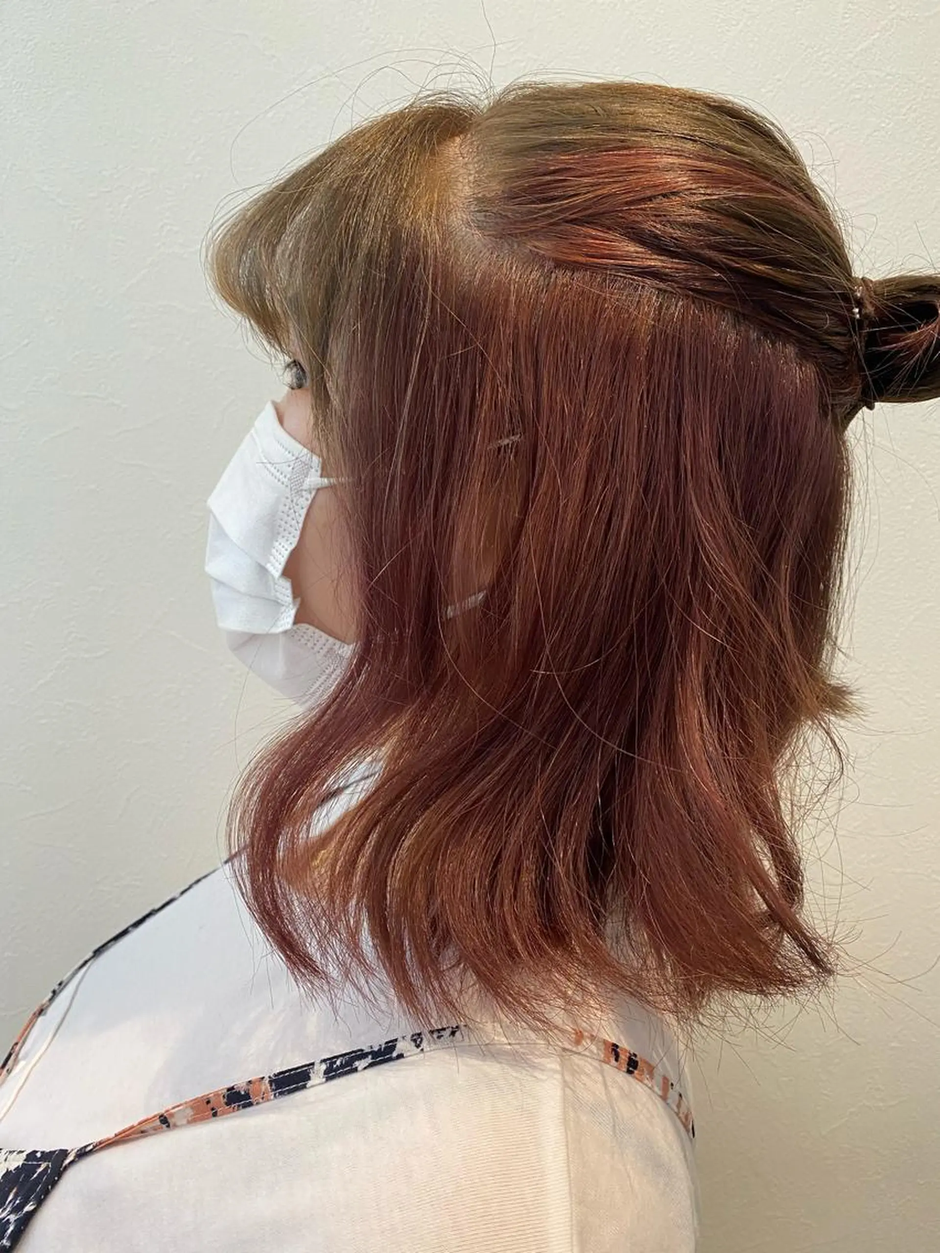 ミディアム あ いのヘアスタイル