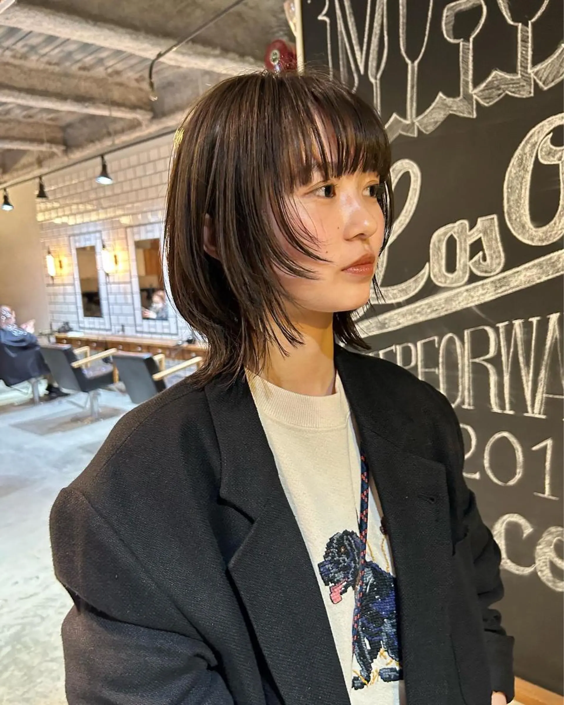 ショート カラー メンズヘア/レイヤー /ボブ山内春輝のヘアスタイル