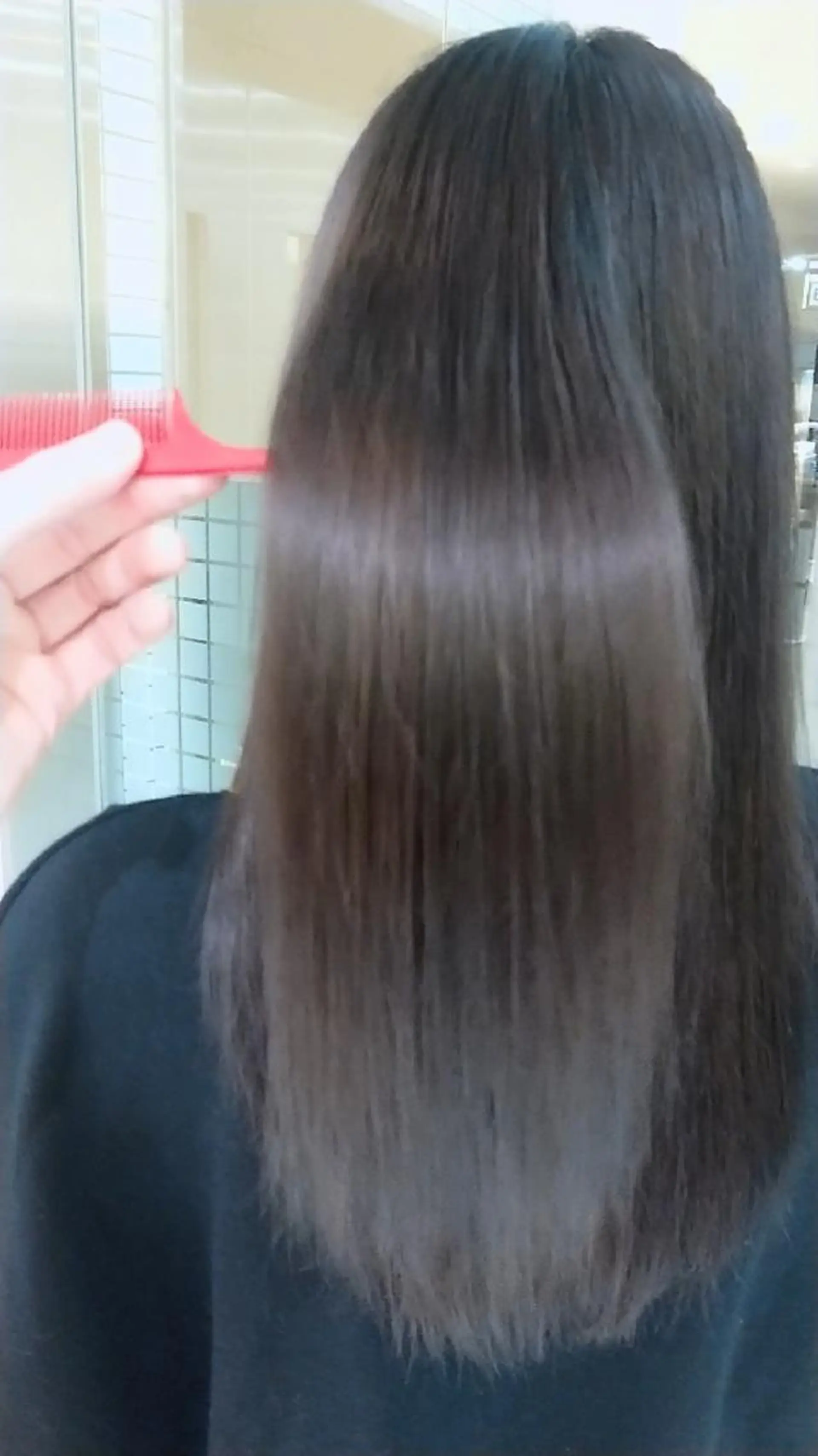 セミロング カラー シルバー 髪質改善 あらげ 🌈推しカラー🌈ᵕのヘアスタイル