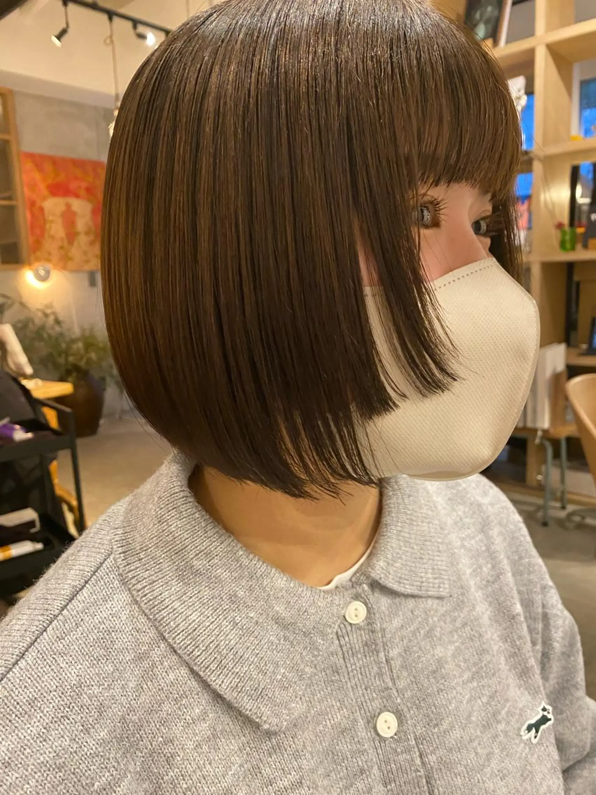 ショート 姫カット ウツワ所属・高円寺/loca/ 田中南帆のヘアスタイル