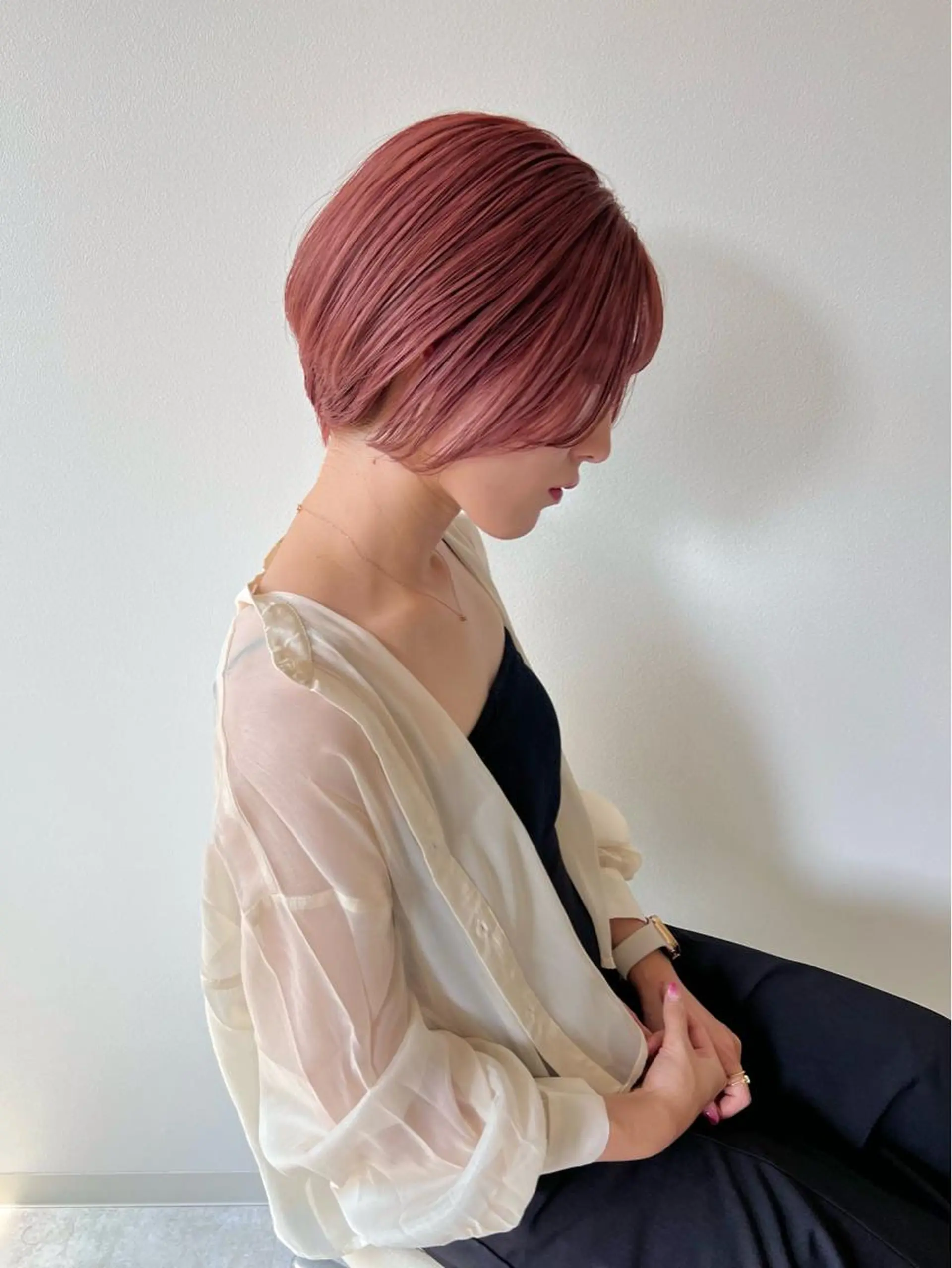 ショート カラー ハルキ/ 髪質改善のヘアスタイル