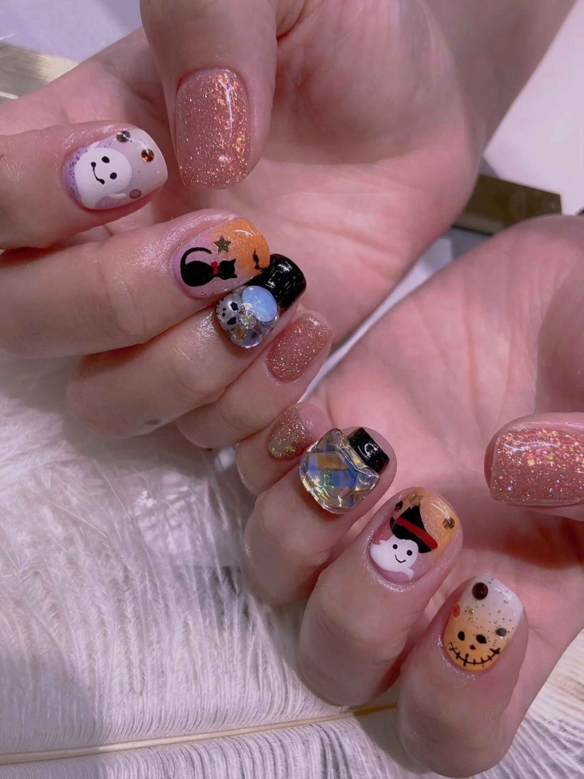 ネイル アートネイル 持ち込み ワンカラーネイル スカルプネイル ネイルチップ 長さだし専門店 M2　rikaのネイルデザイン