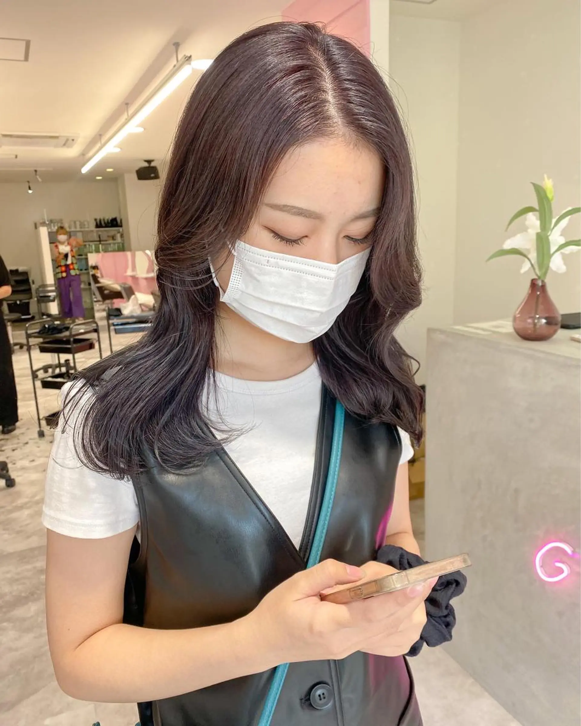 ロング 髪質改善韓国レイヤー SHIORI🦋のヘアスタイル