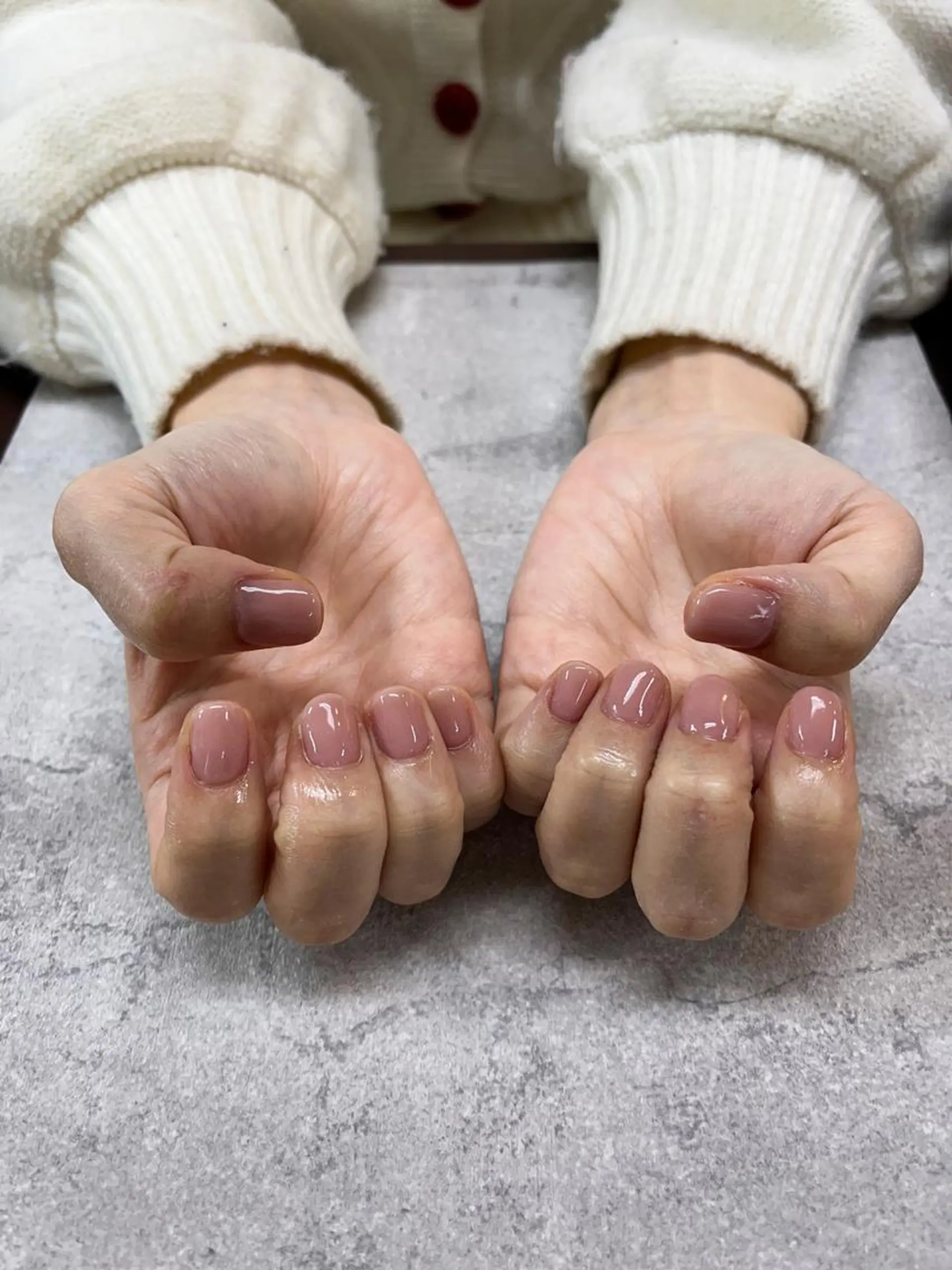 ネイル フットネイル フレンチネイル ジェルネイル ガラスフレンチ グラデーション ハンドネイル FASTNAIL PLUS 新宿店のネイルデザイン