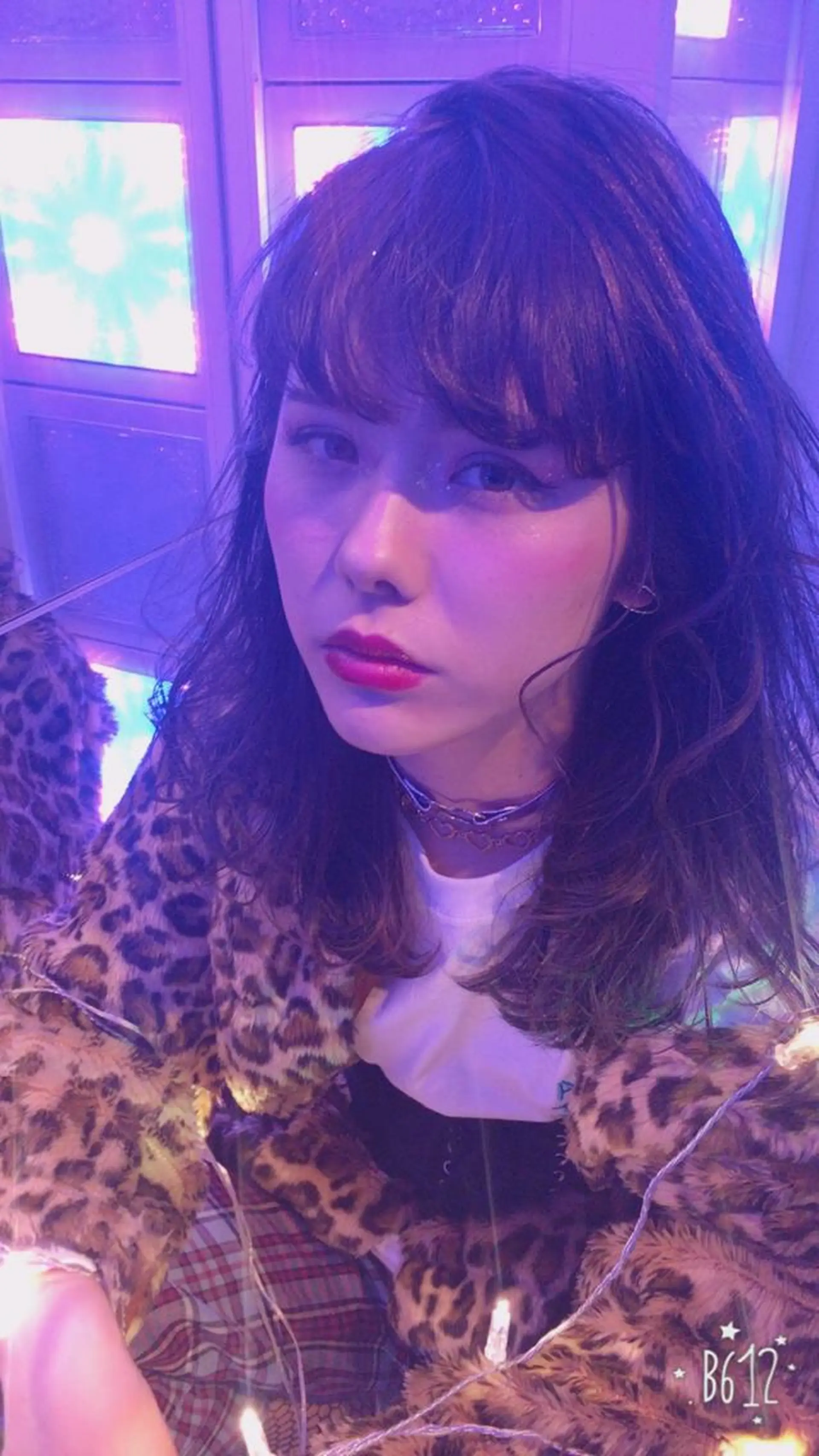 ロング パーマ ウルフカット／吉村 桃子のヘアスタイル