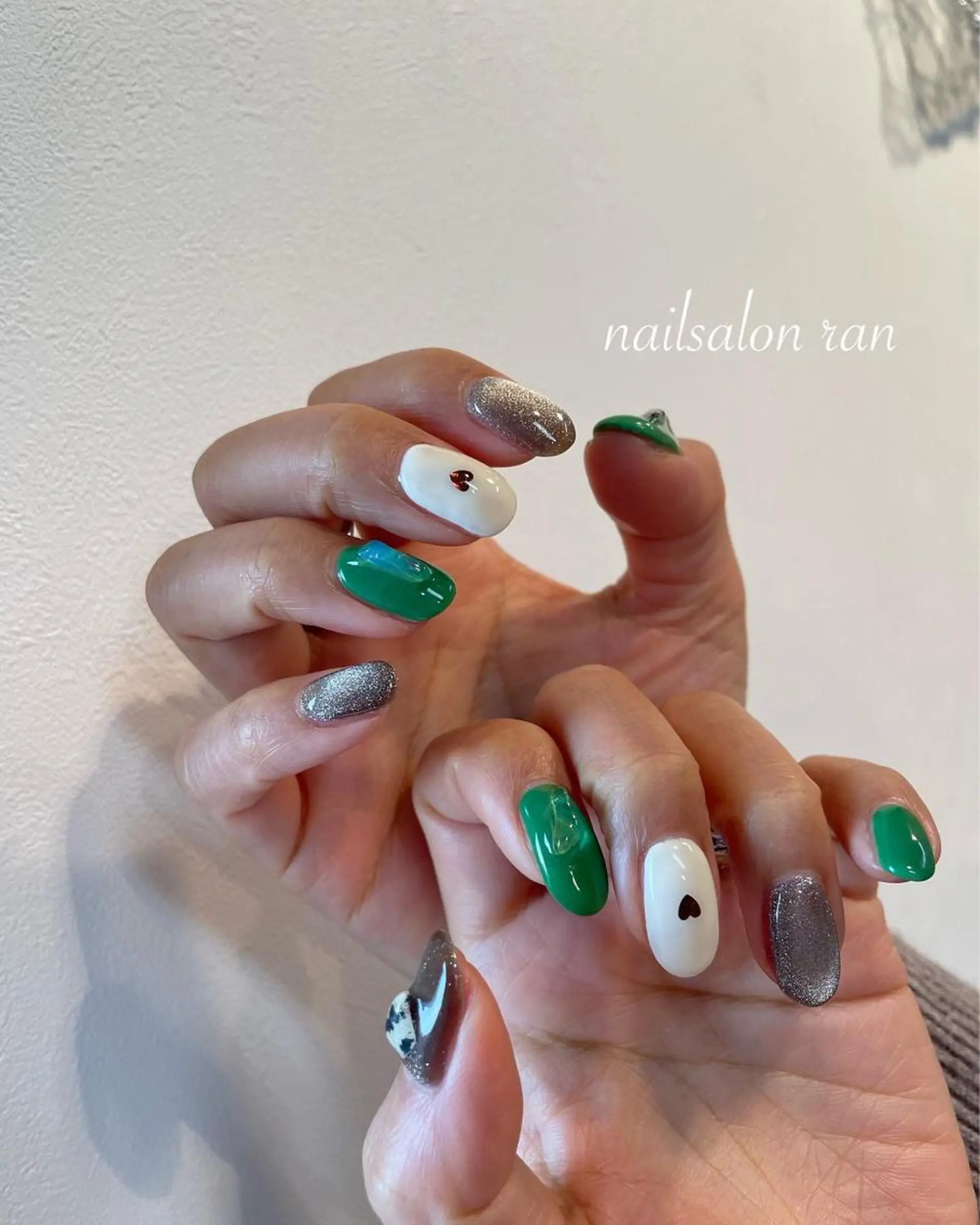 ネイル 持ち込み nailsalon ranのネイルデザイン