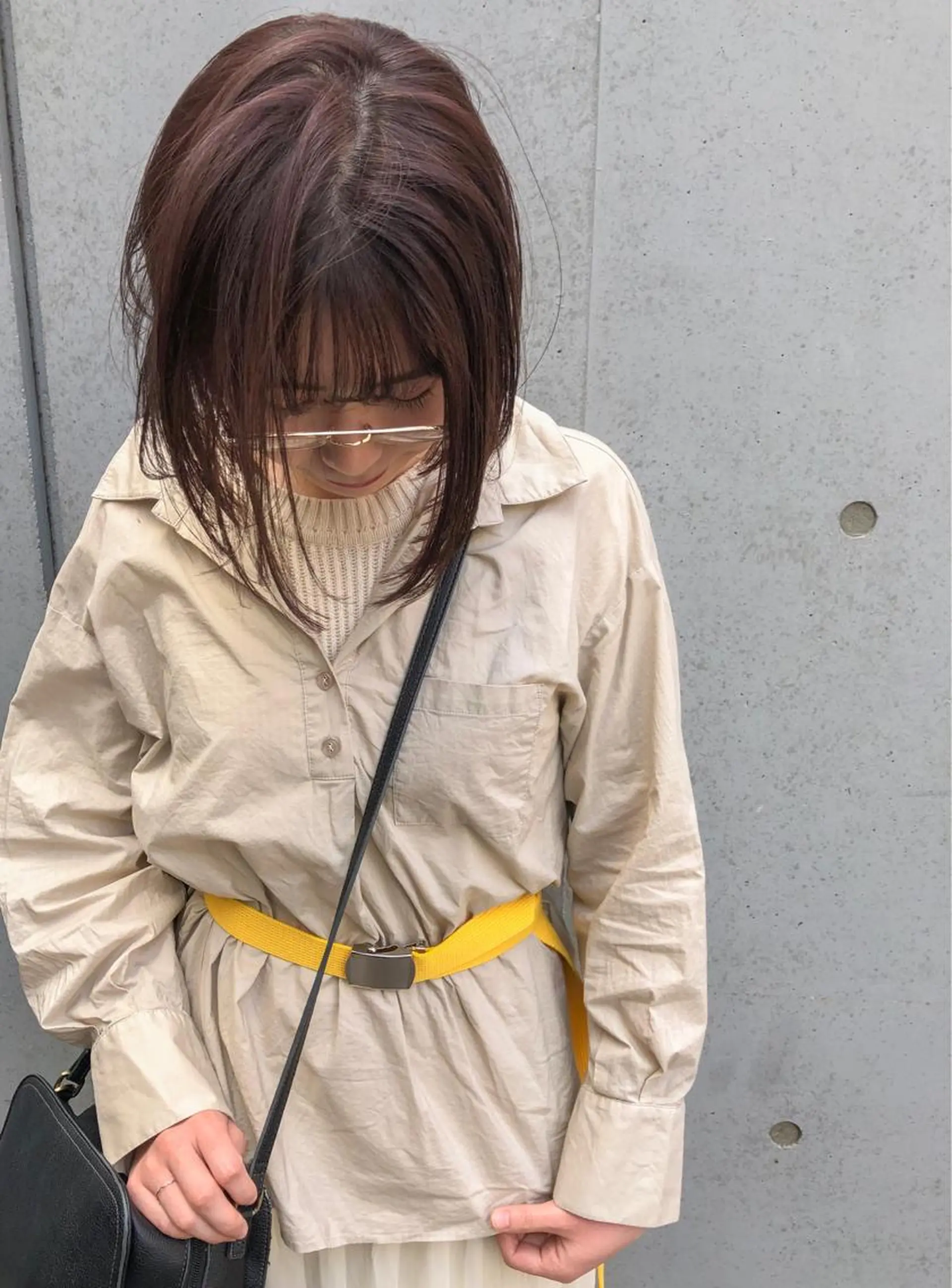 ミディアム nessヤマサキ リュウタのヘアスタイル