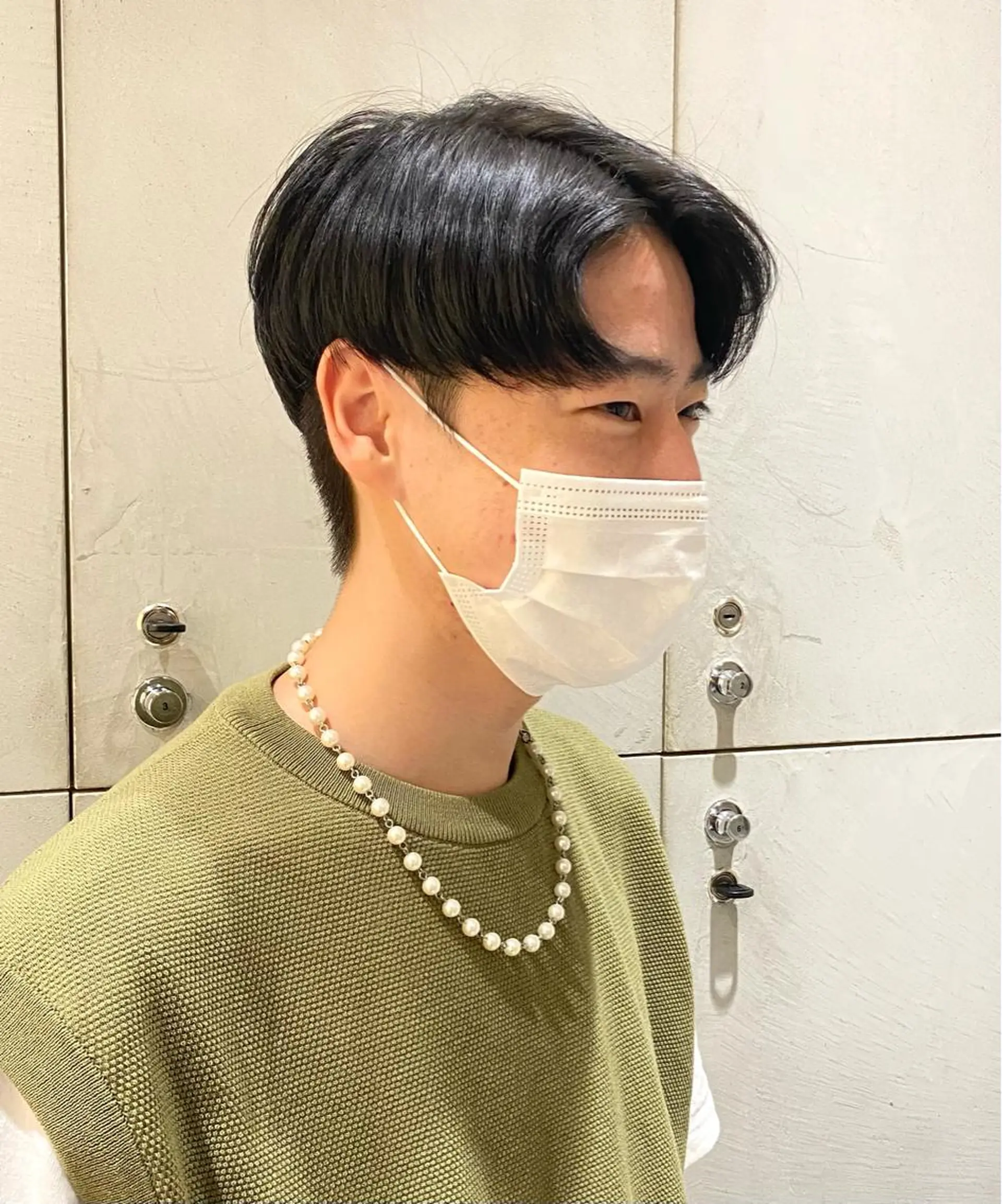 カラー メンズ 艶感/ナチュラル 🩵amiのヘアスタイル