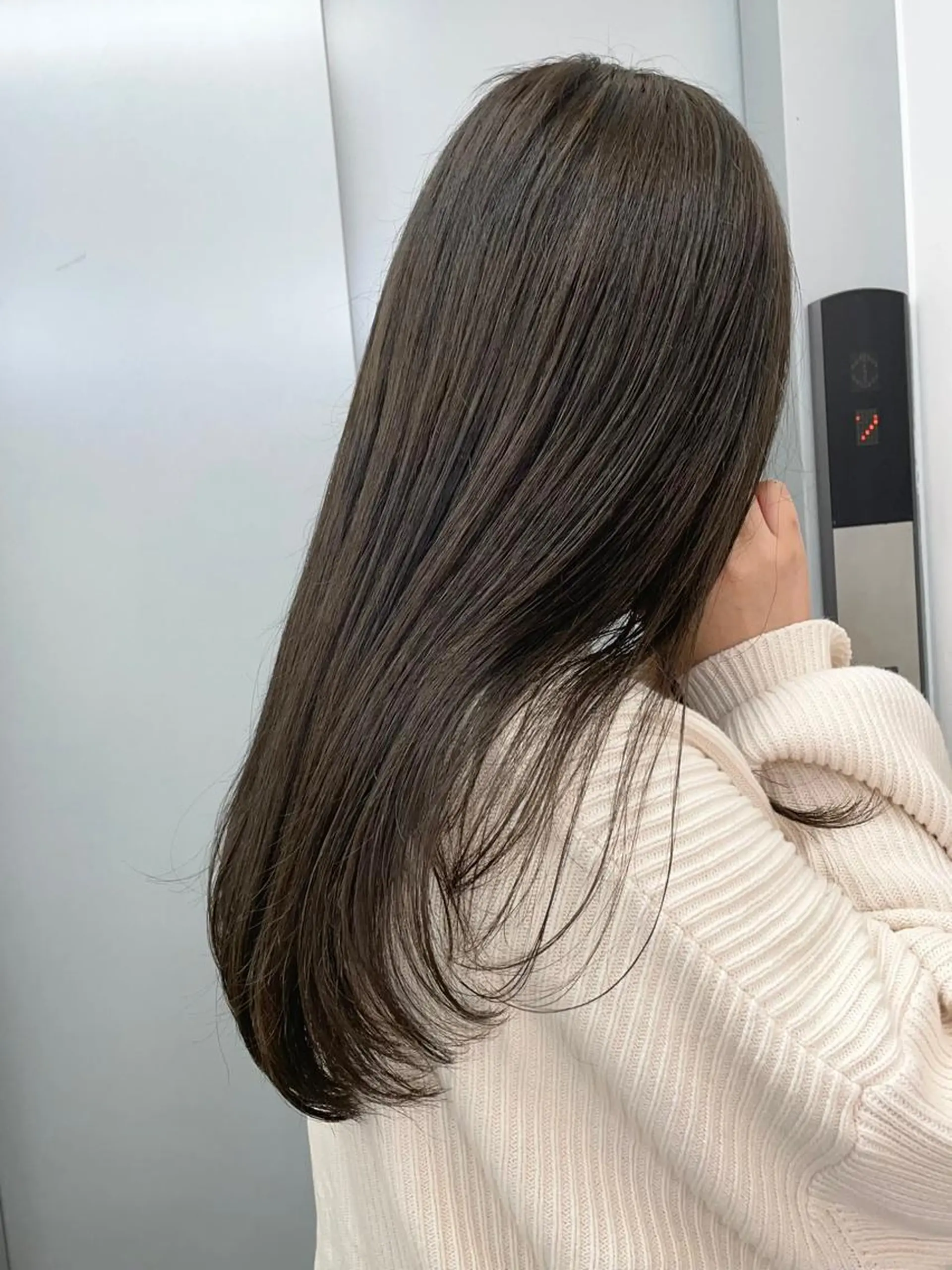 ロング ヘアカラー トリートメント 🌼たけや みのり🌿のヘアスタイル