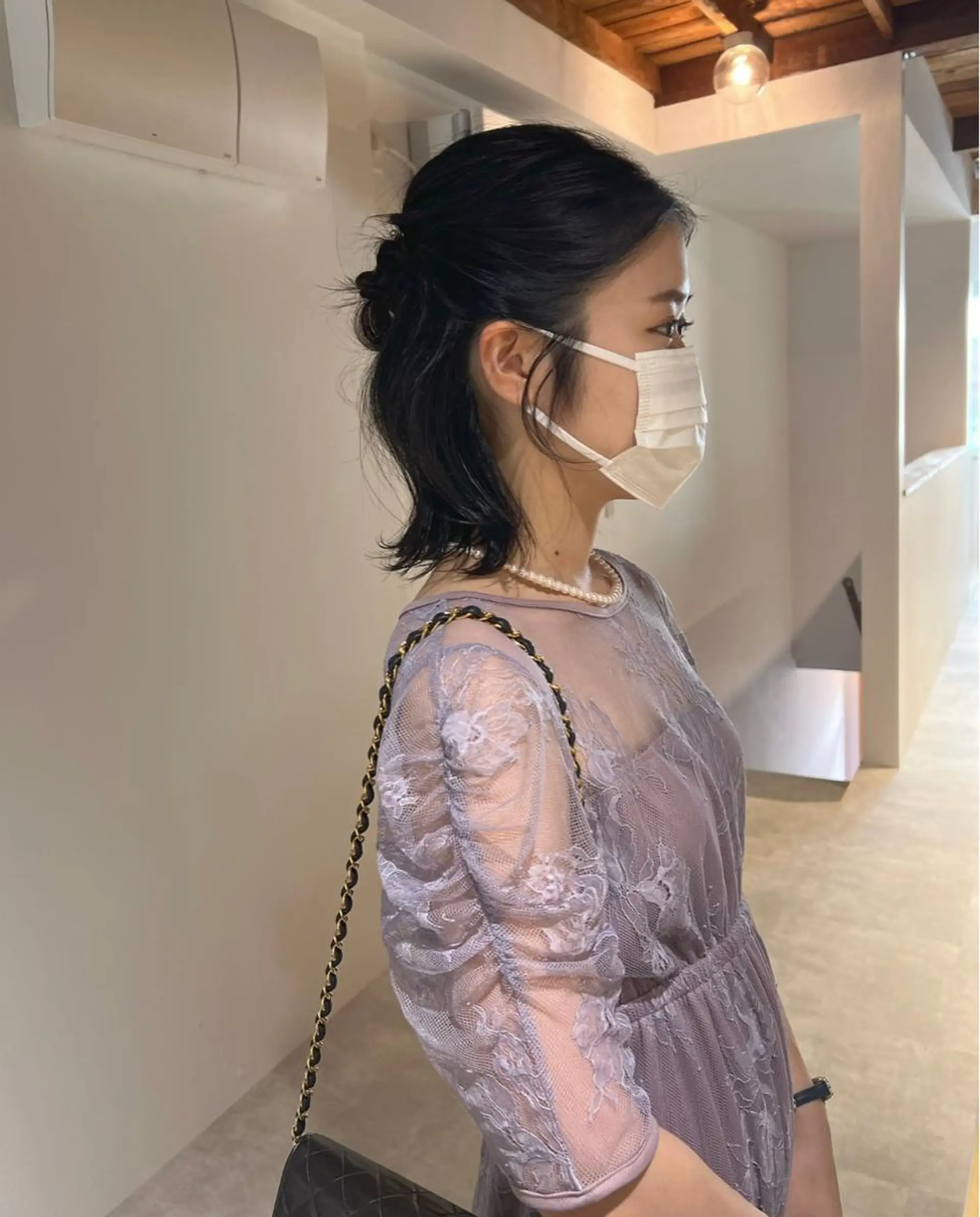 io濱川 遥のヘアスタイル