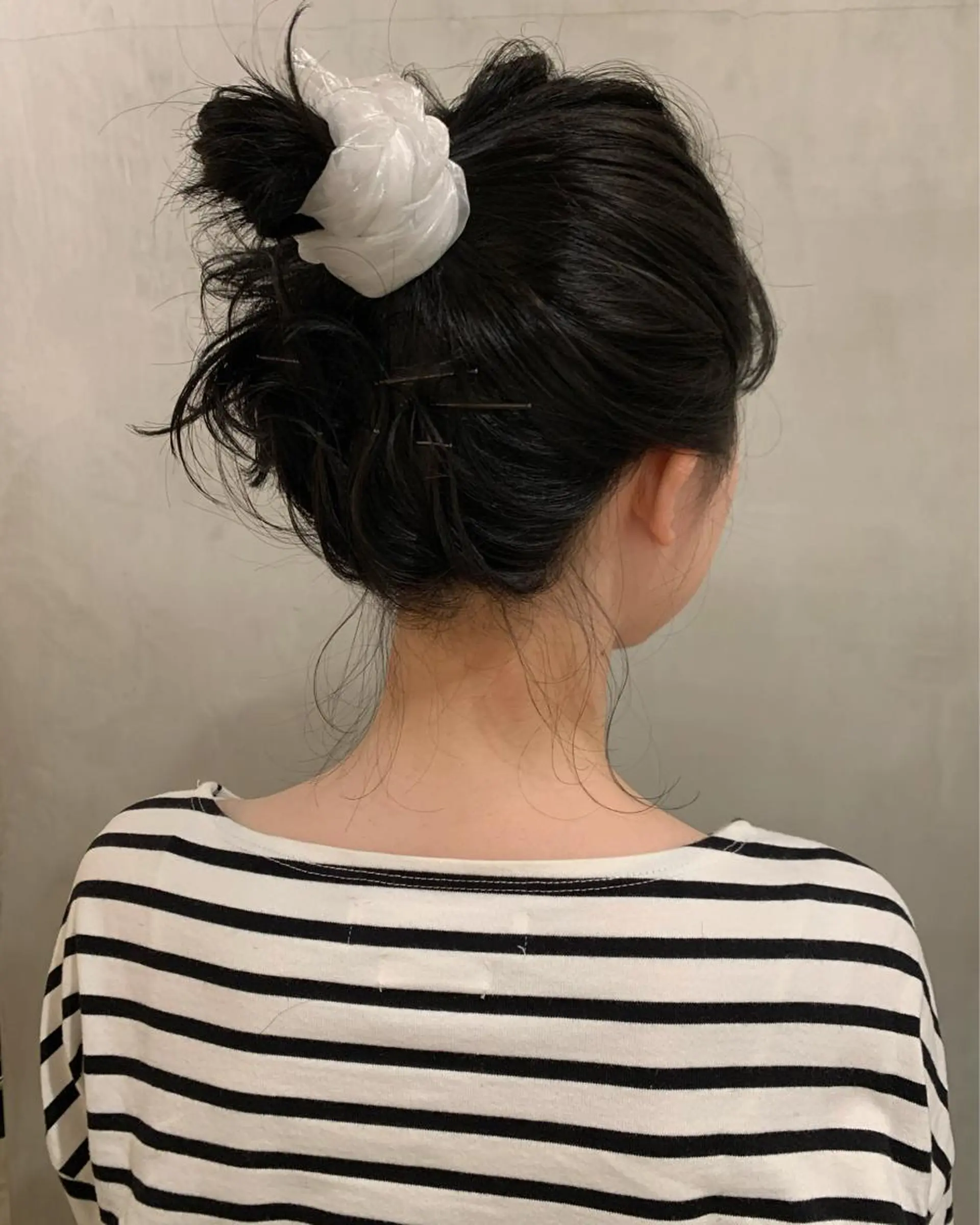 ミディアム カラー ヘアアレンジ アンニュイヘア🪽 ayumiのヘアスタイル