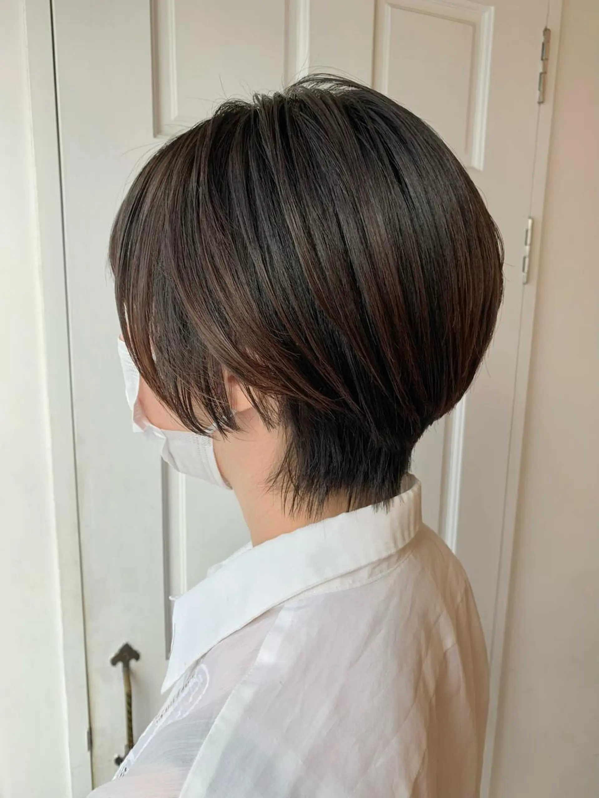 ショート やりすぎないパーマ ニュアンスパーマのヘアスタイル