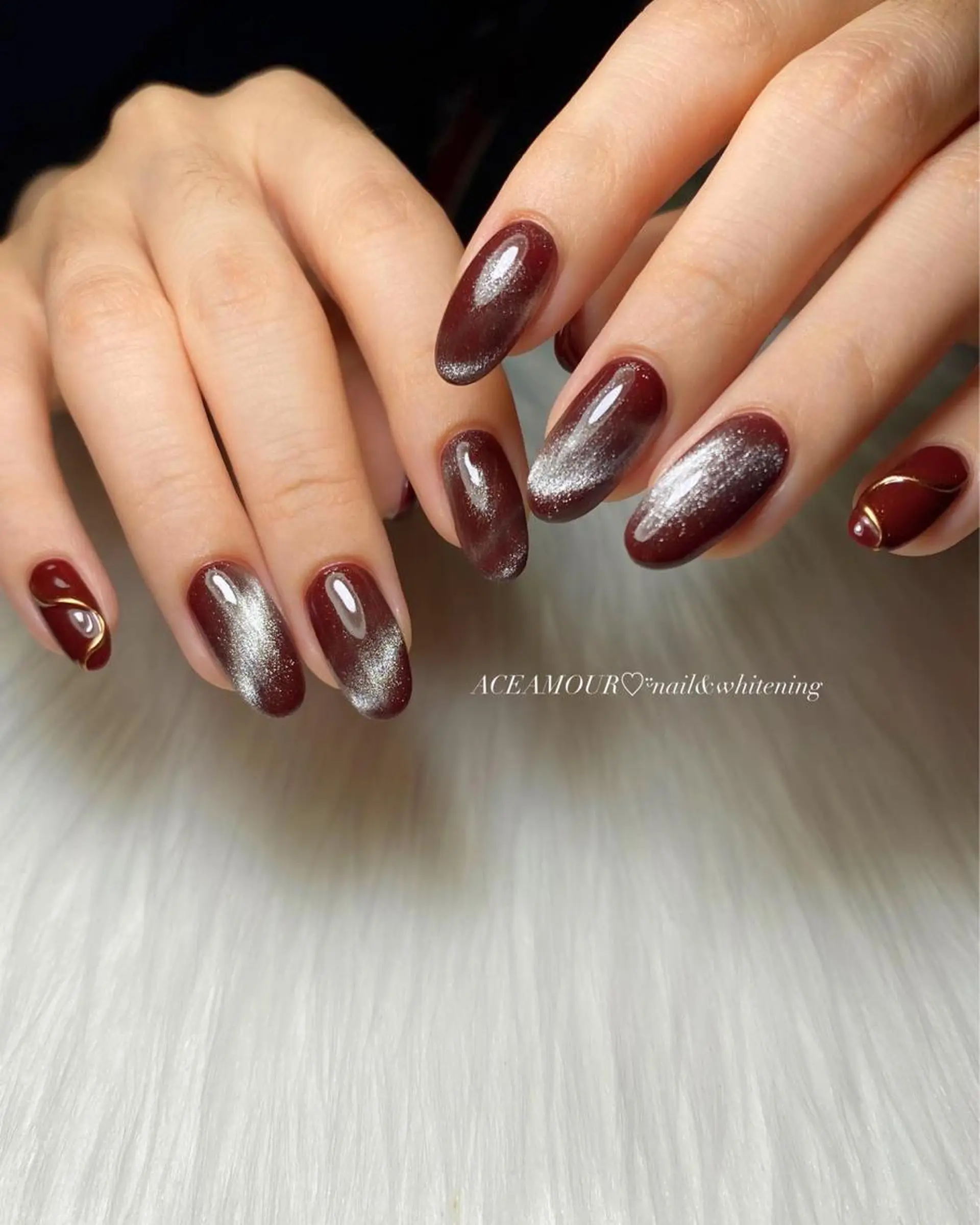 ネイル ネイル/耳つぼ /新ホワイトニングのネイルデザイン