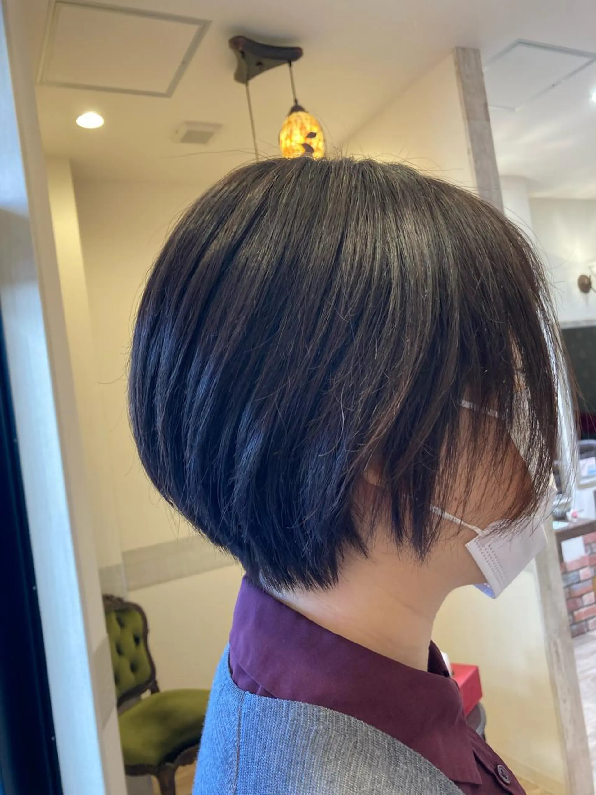 ショート ショートボブ ボブ ショートヘア ルシードスタイル クリザンテーム所属・佐藤 睦月のヘアスタイル