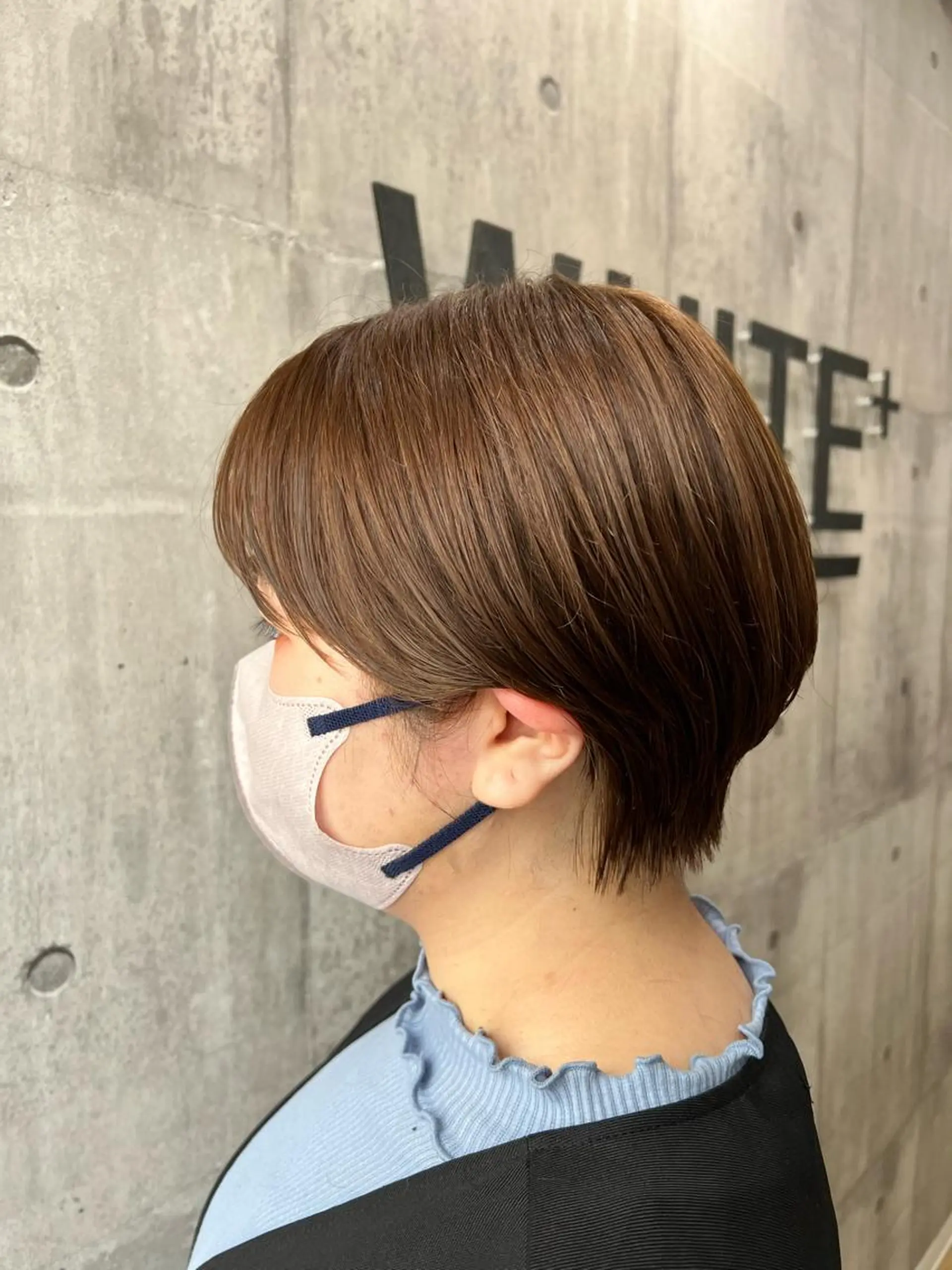 ショート カラー 美容室 _WHITE＋ 南海難波店【アンダーホワイトプラス】所属・✨レイヤー/透明感 /豊嶋里緒✨のヘアスタイル