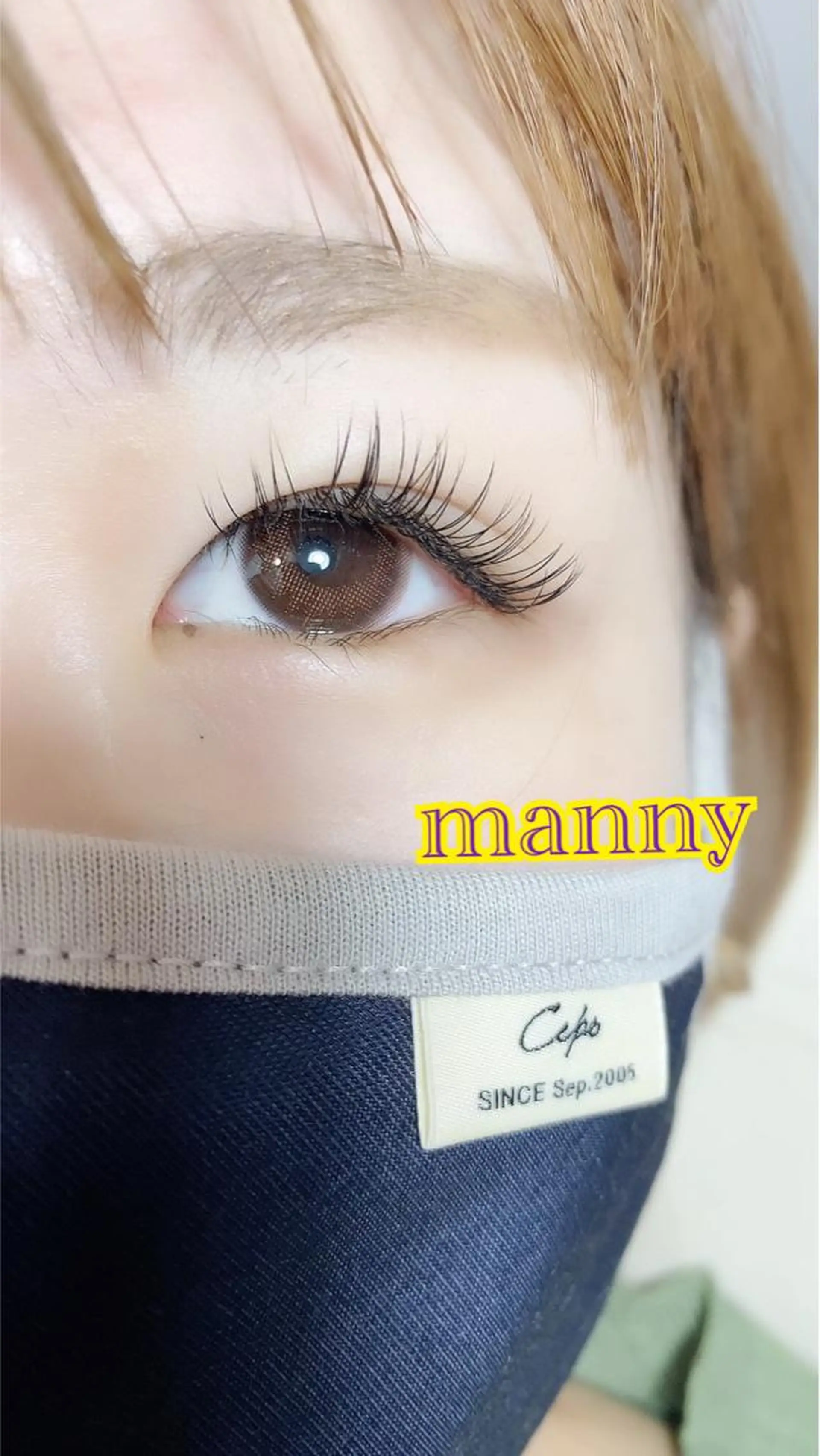 マツエク・マツパ manny eyelashのマツエク・マツパデザイン