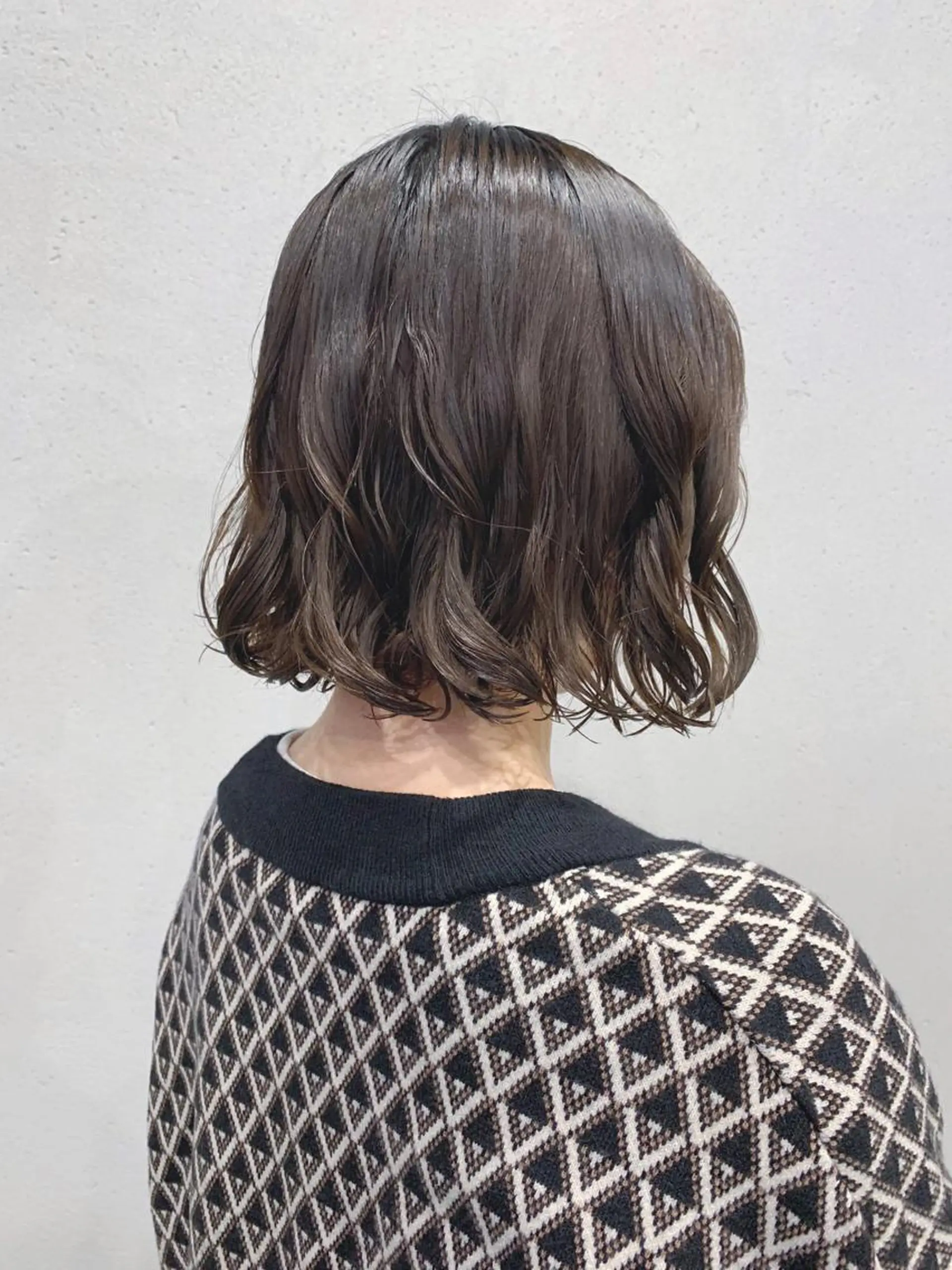 ショート パーマ ボブパーマコテ巻き風 パーマNo1深江秀平のヘアスタイル