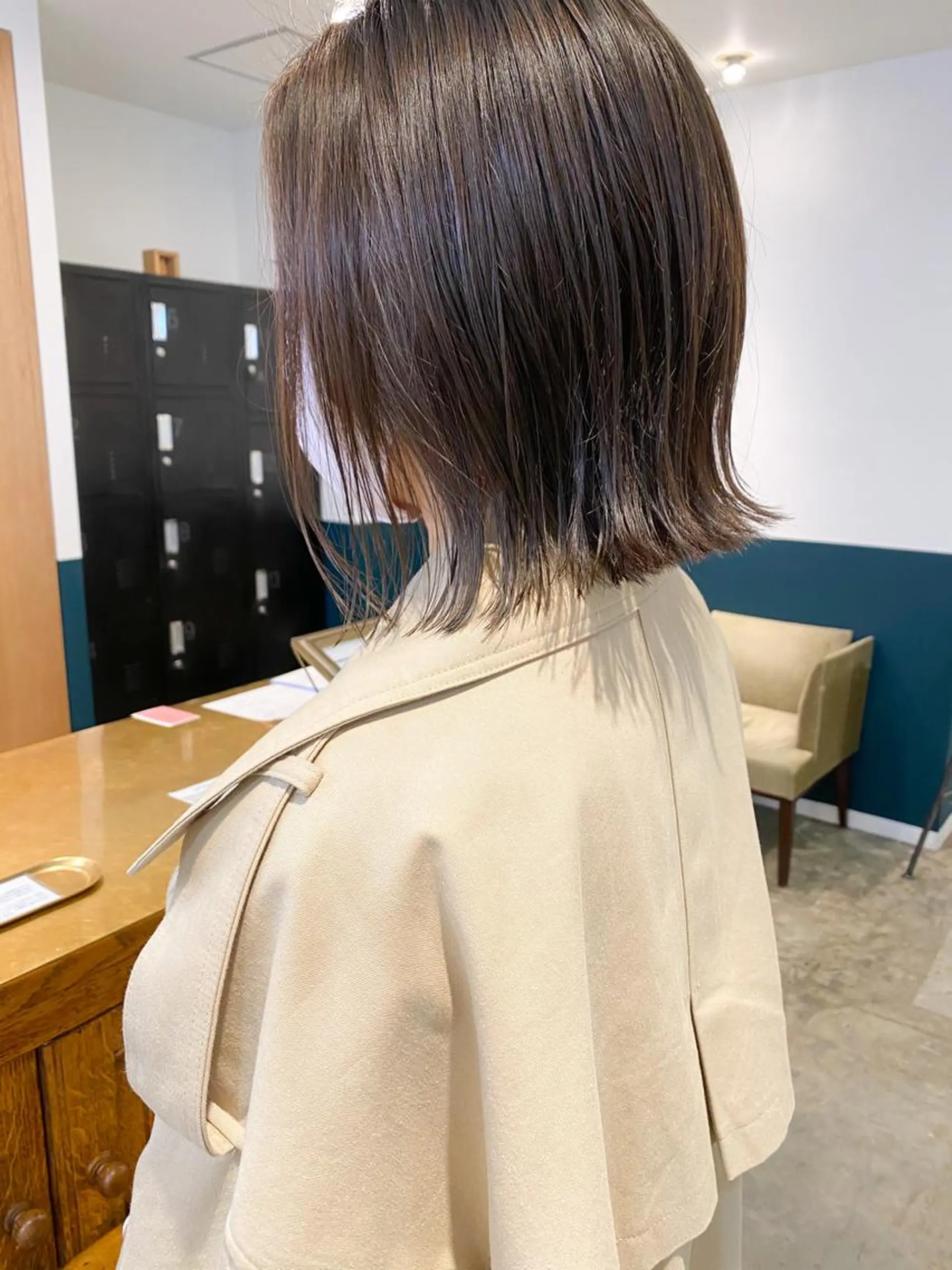 ミディアム 外ハネヘア TELA HAIR所属・武内 凌レイヤーカット🐺のヘアスタイル