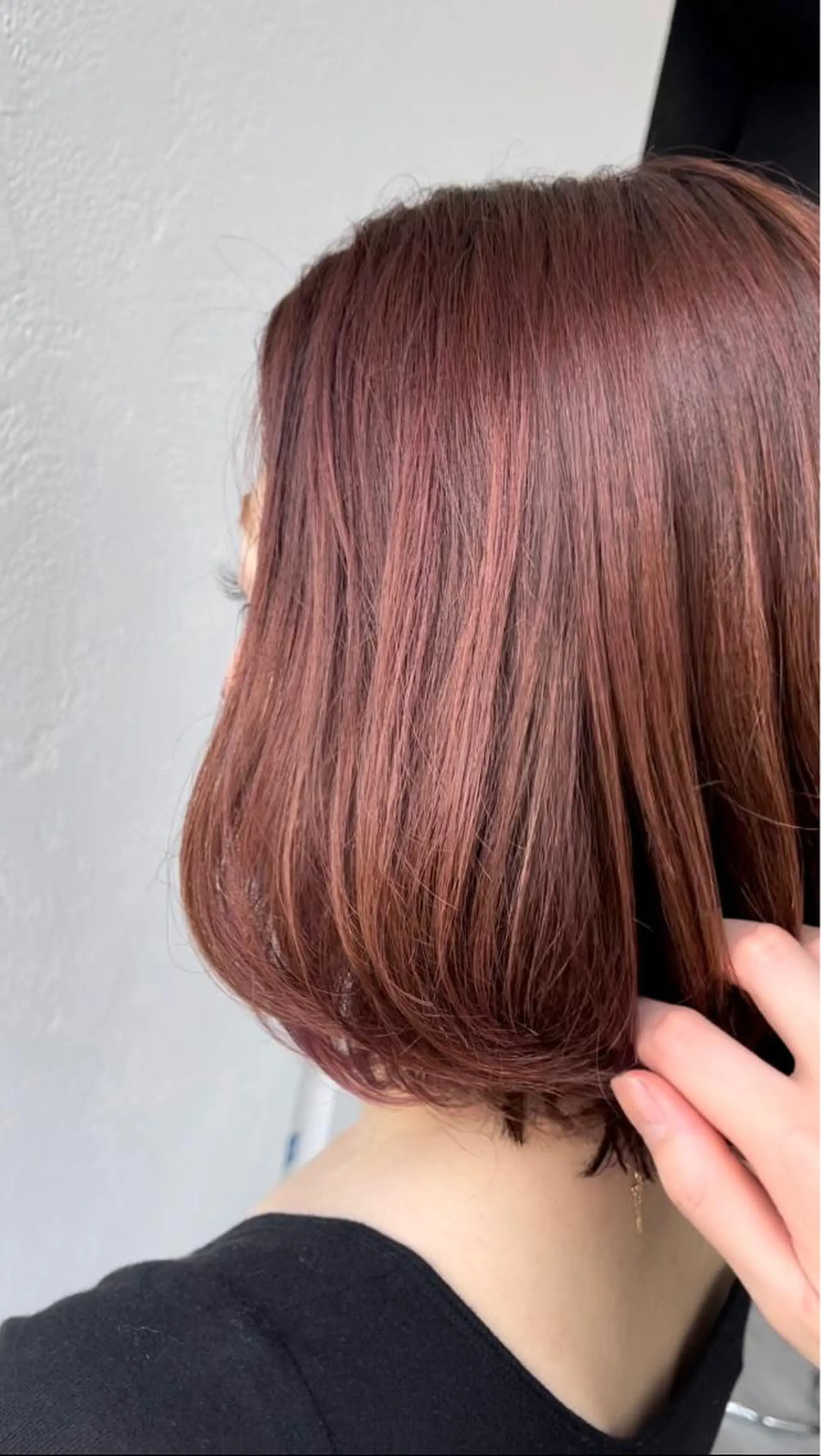 ミディアム ZA/ZA  AOYAMA所属・フェミニンスタイル/ 艶カラー/amiのヘアスタイル