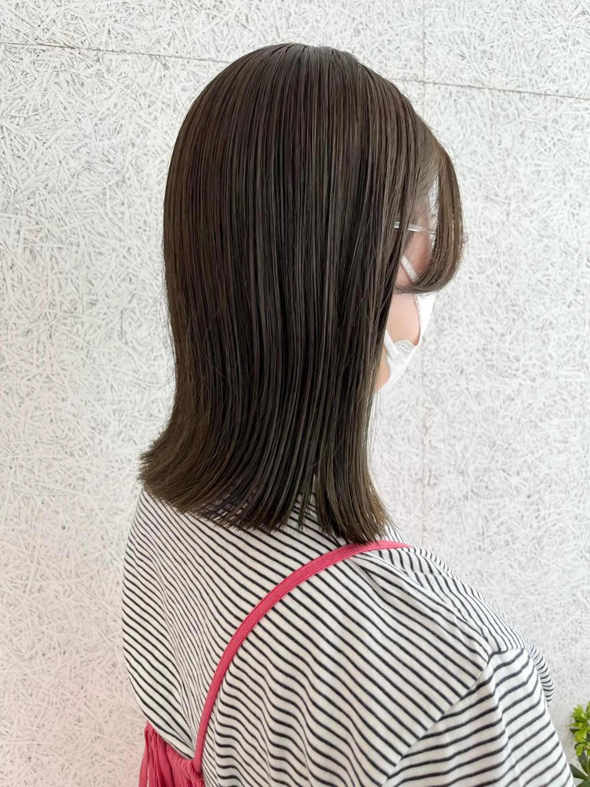 ミディアム カラー オリーブカラー カット ヘアカラー トリートメント SOYON 🤍CHIZU🤍.のヘアスタイル