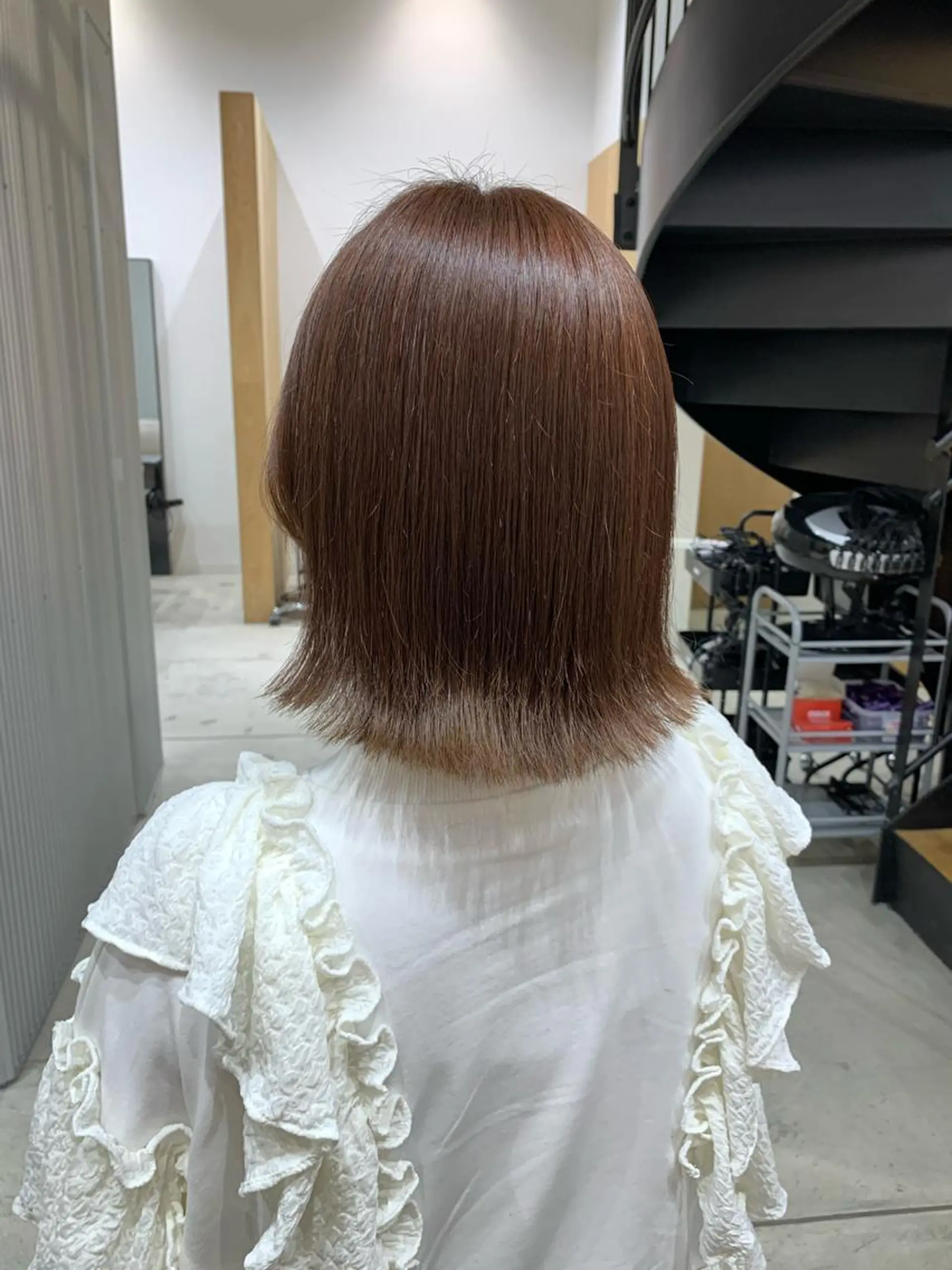 ショート カラー ヘアアレンジ カット ヘアカラー トリートメント yuka .のヘアスタイル