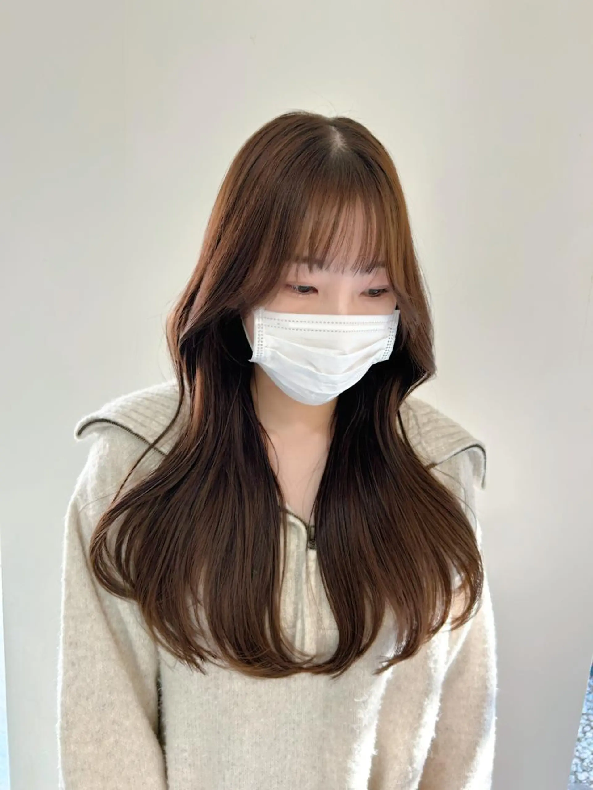 ロング 黒岩 真那花のヘアスタイル