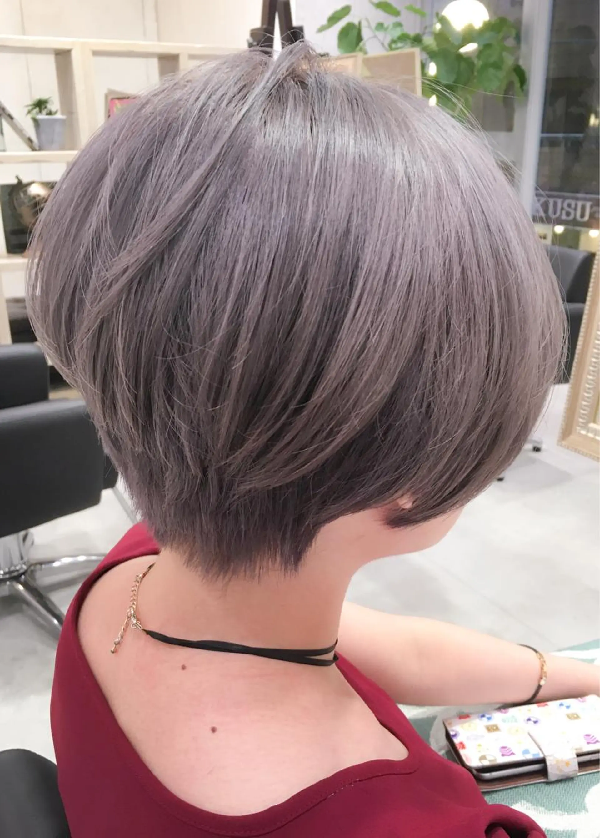 ショート カラー LITTY所属・レイヤー/髪質改善 /山永圭介のヘアスタイル