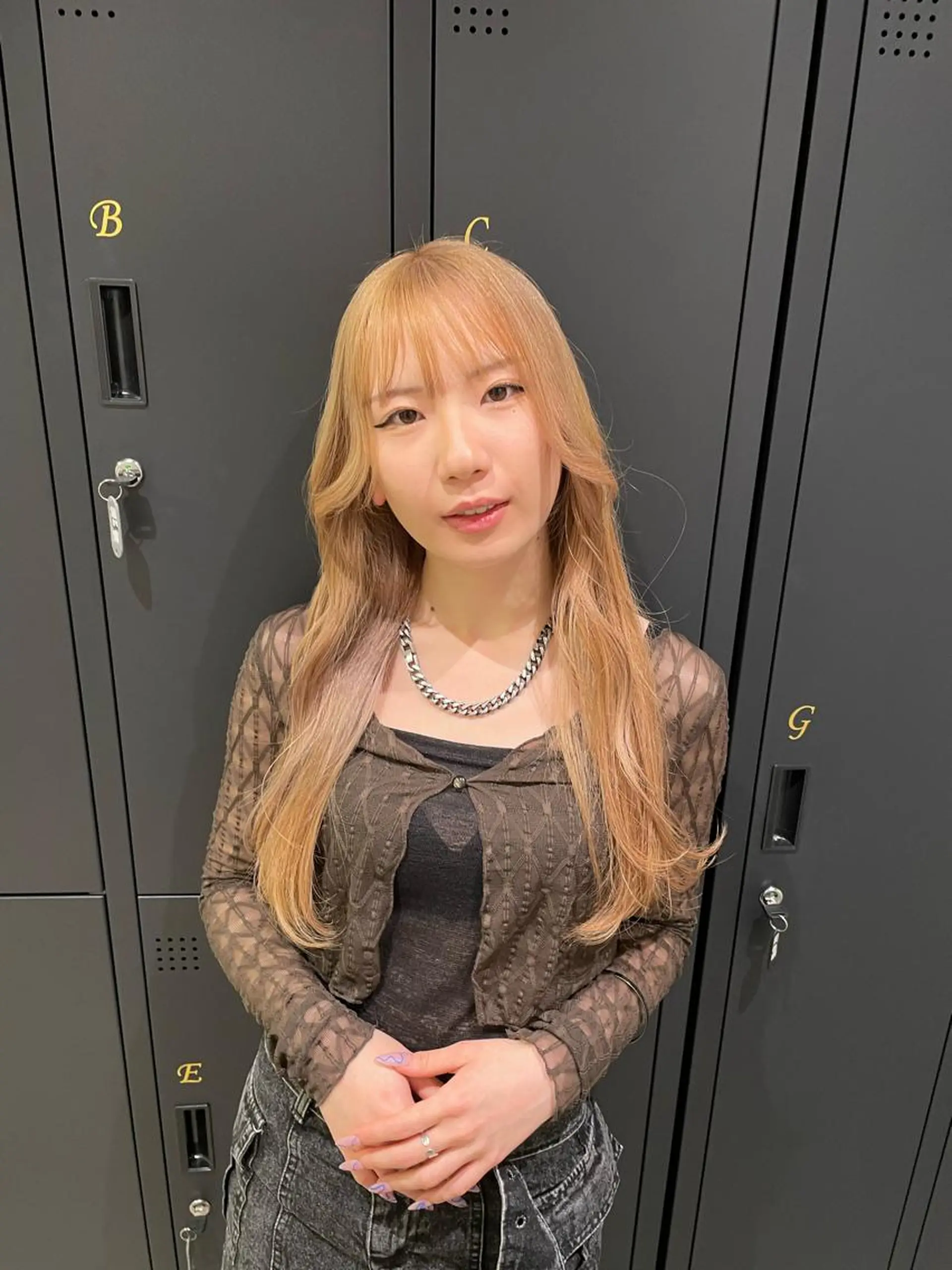 ロング カラー ヘアカラー トリートメント ブリーチ/ハイトーン 🌏💊RAINEのヘアスタイル