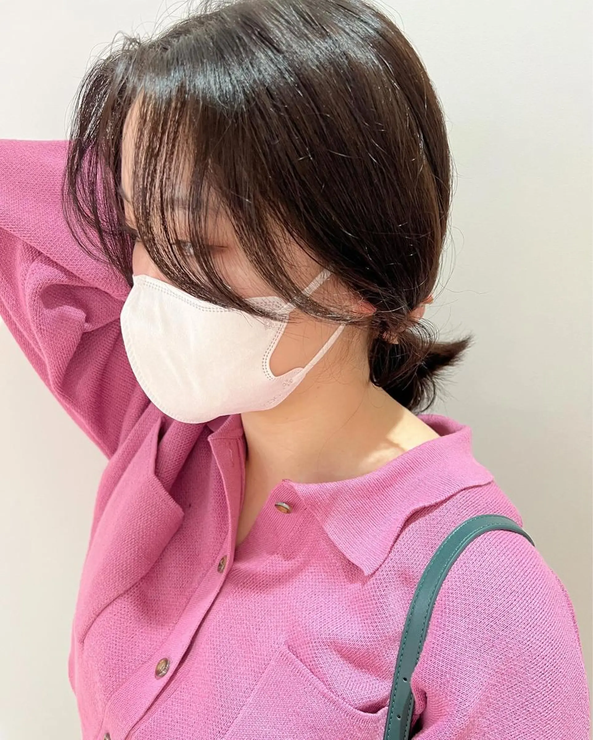 ミディアム カラー MARU レイヤー/パーマのヘアスタイル