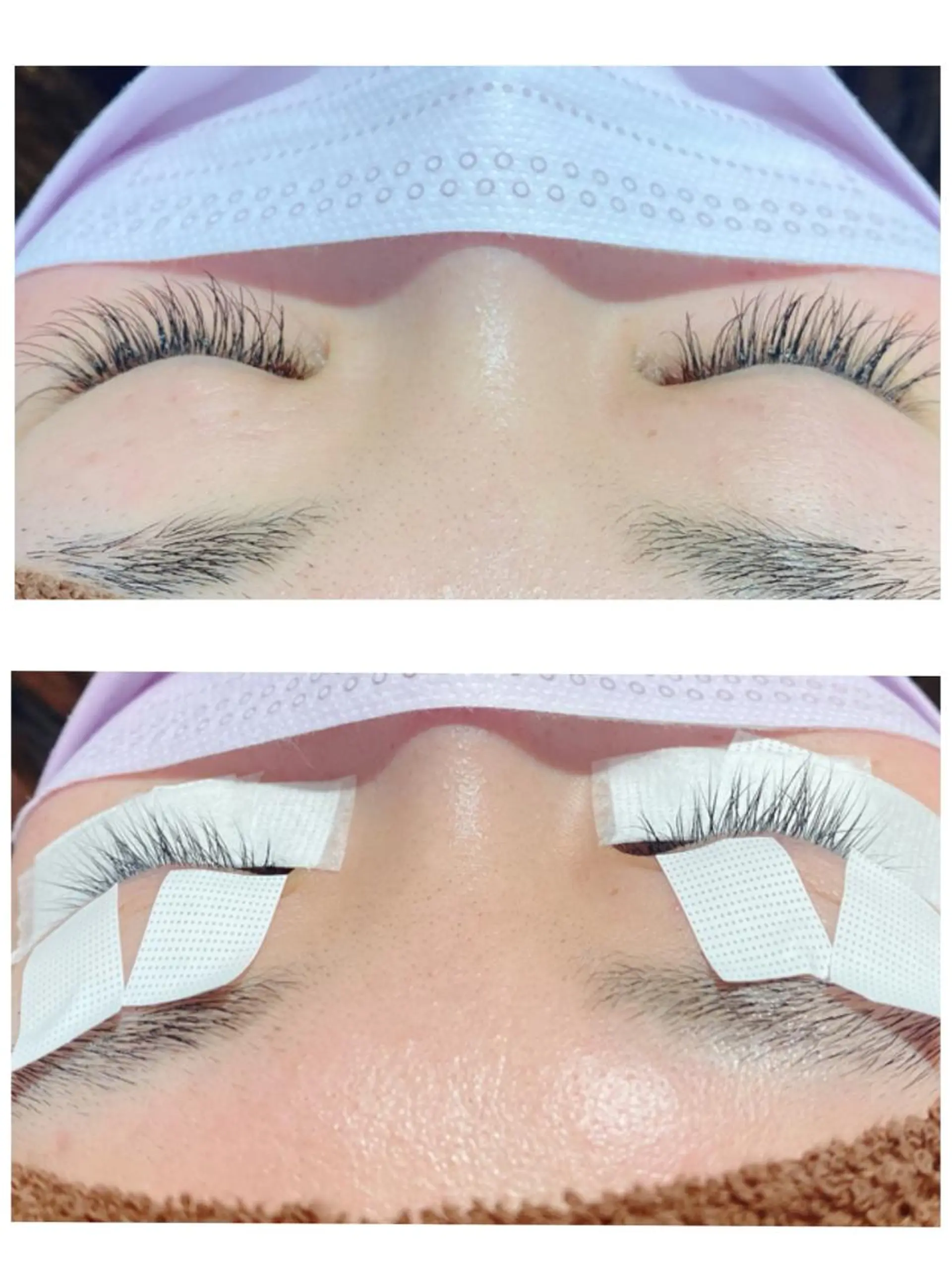 マツエク・マツパ フラットラッシュ 目尻長め マツエク アイラッシュサロンF所属・磯崎 桃子 f(エフ)のマツエク・マツパデザイン