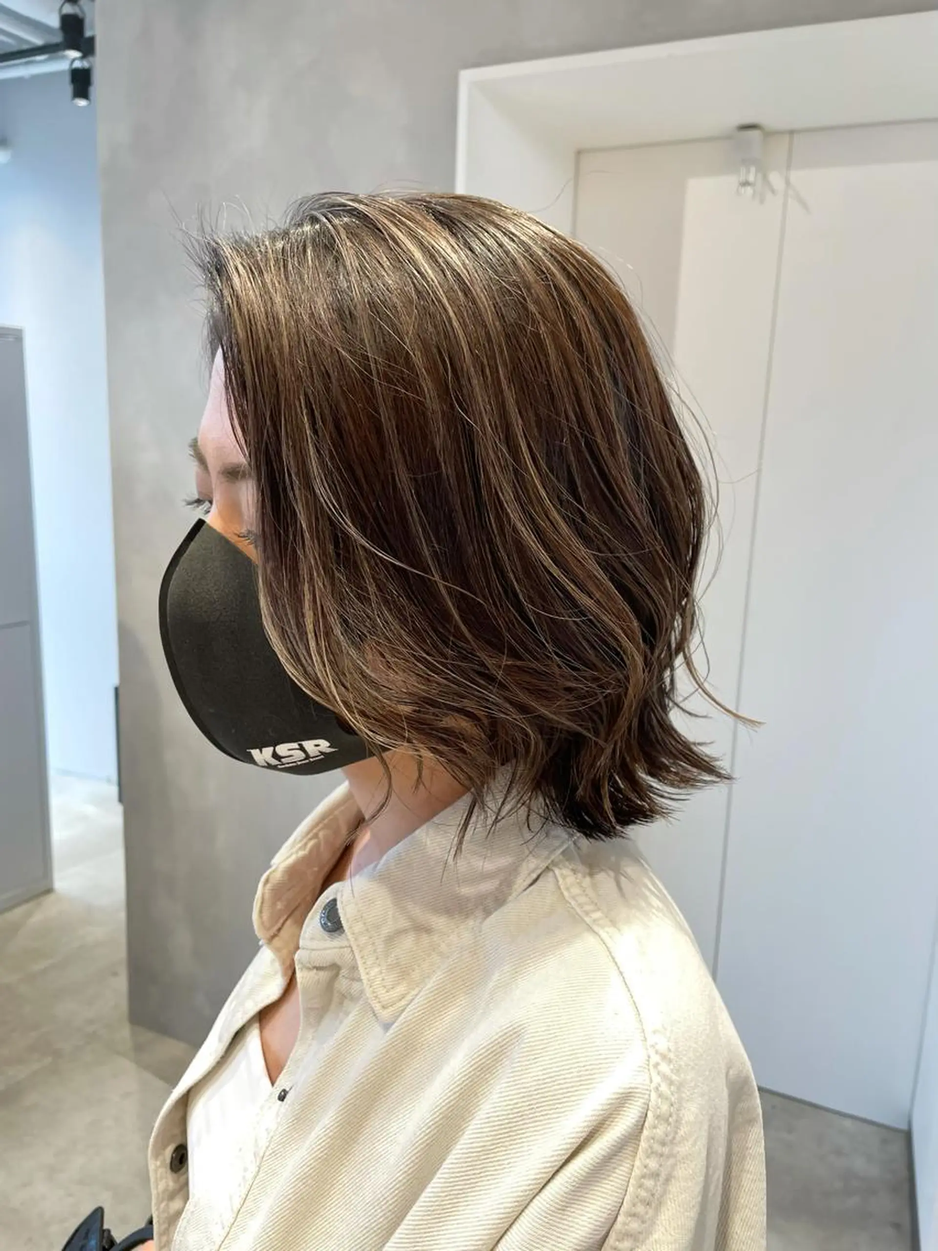 ミディアム カラー ブロンド・ハイトーン ／遠藤将太のヘアスタイル