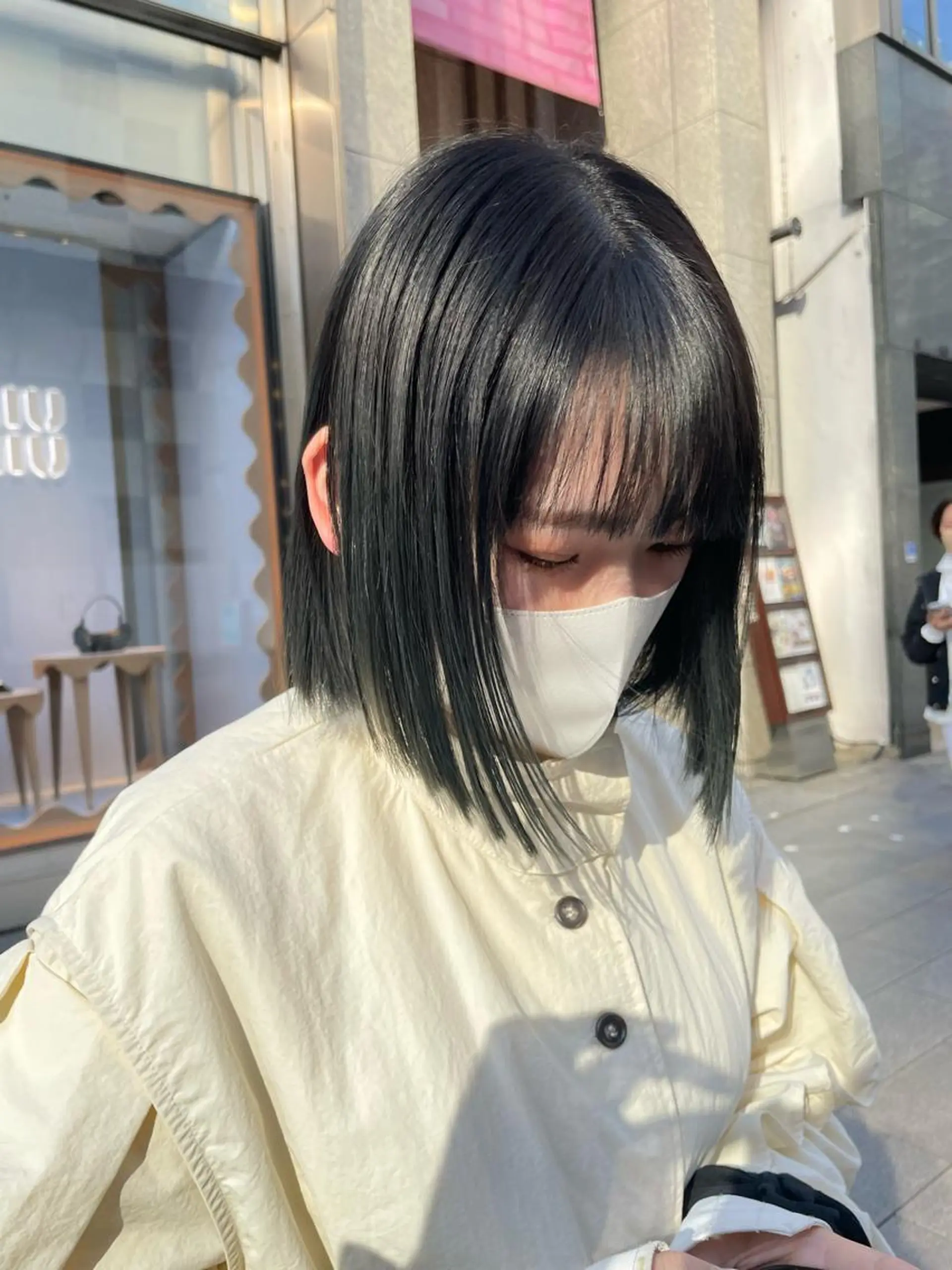 ショート カラー 🩶赤み消しカラー 🐈‍⬛荻野美思🐾のヘアスタイル