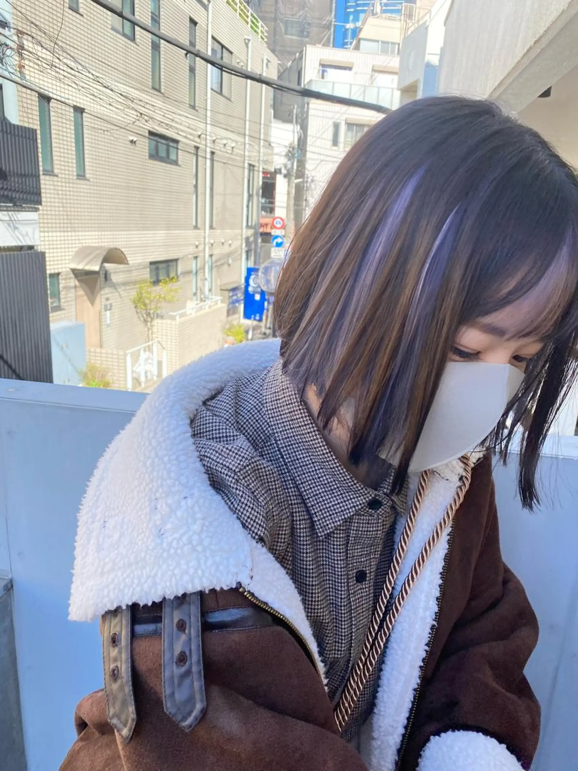 ミディアム カラー カット ヘアカラー トリートメント 20代、30代からの おしゃれ🍃笹岡航太のヘアスタイル