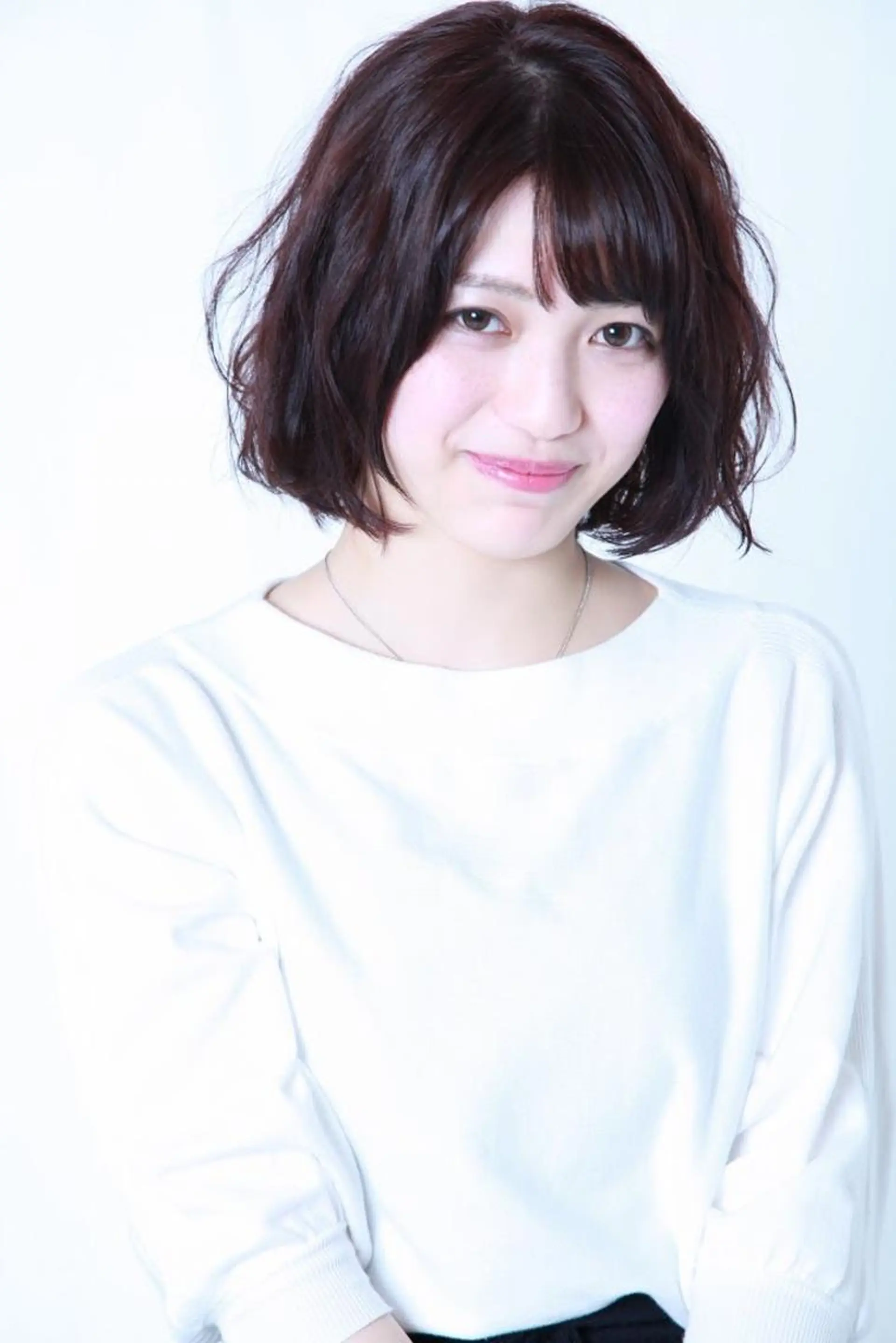 ショート パーマ 縮毛/レイヤー 韓国/橋口のヘアスタイル