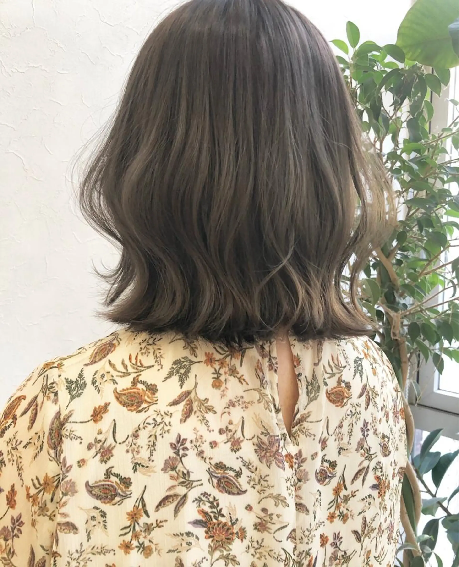ミディアム カラー nakahara madokaのヘアスタイル