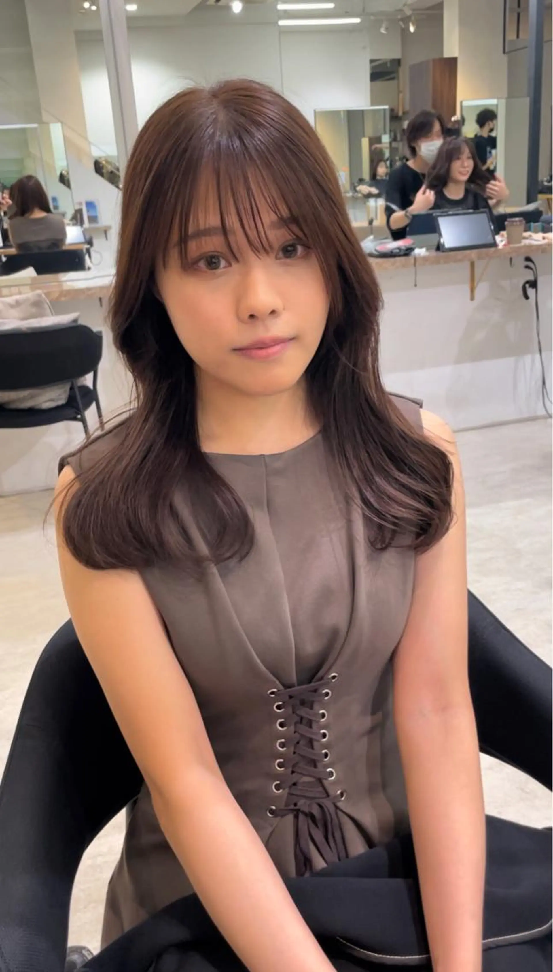 ロング ✨−5歳大人ショート ヘア✨れいじのヘアスタイル