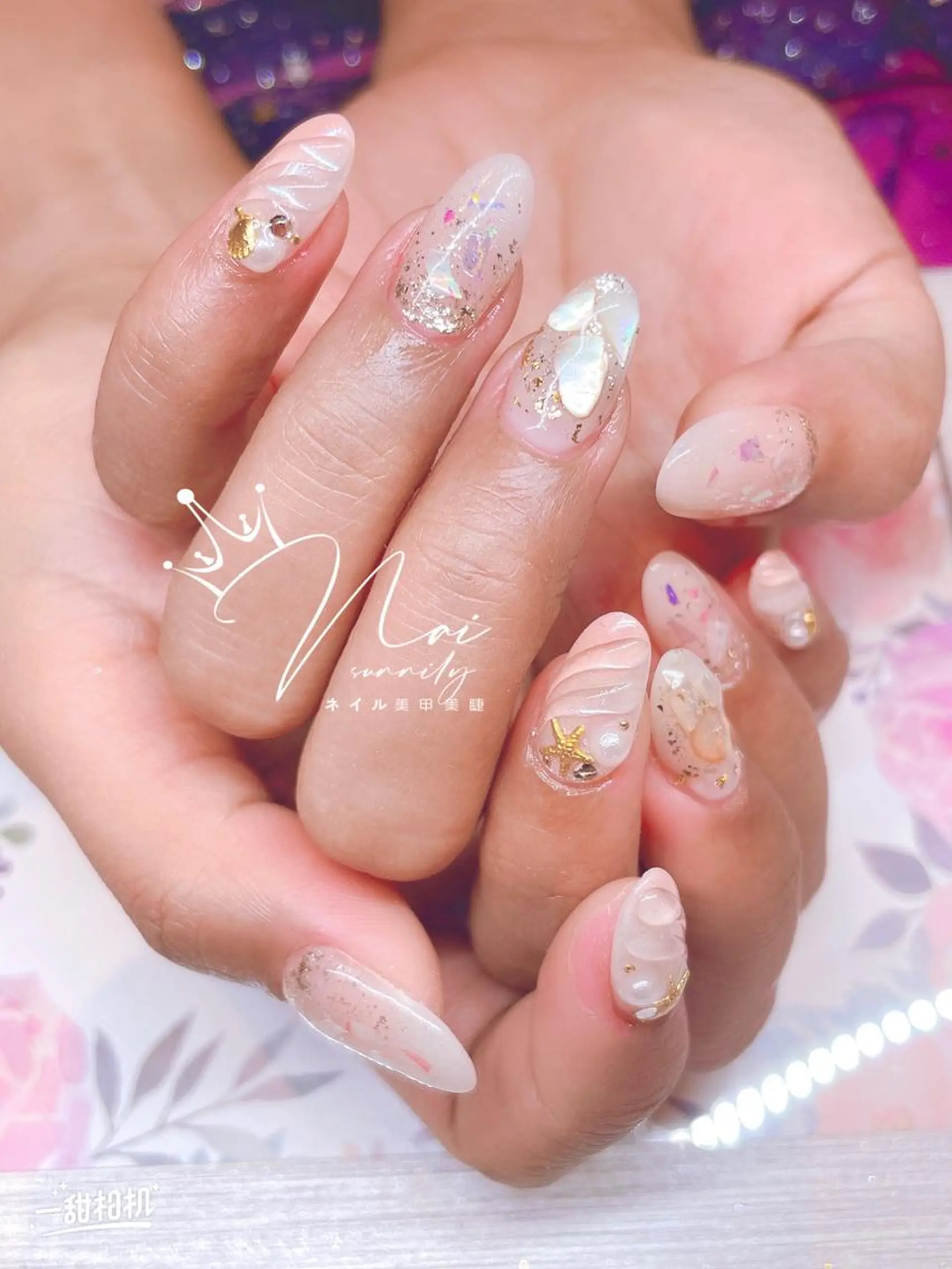 ネイル 長さだし専門店 M2 rikaのネイルデザイン