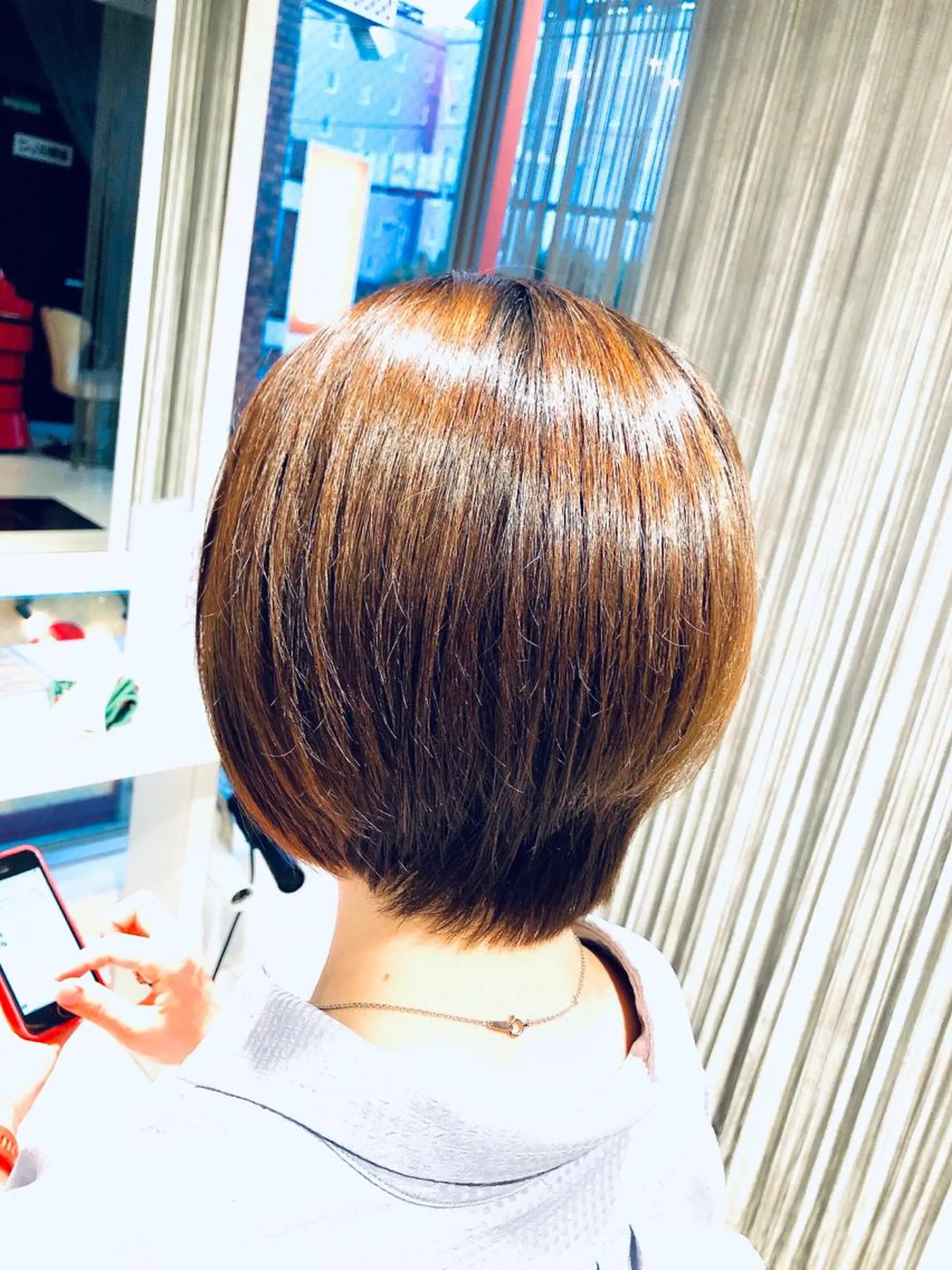 ショート ショートレイヤー レイヤーカット ショートヘア Agu hair Ao 香取佐原店所属・蓑輪 ミノワのヘアスタイル