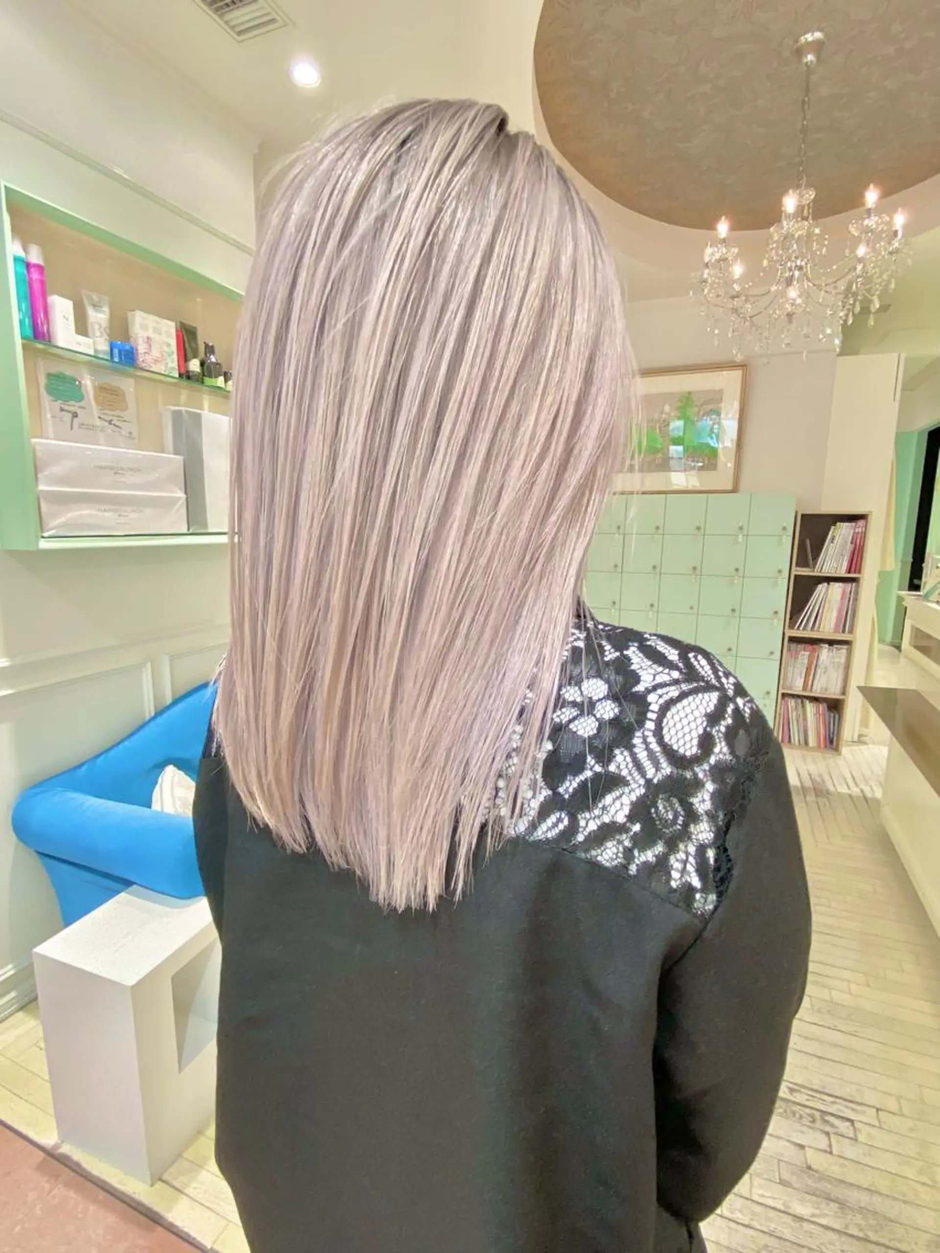 ロング カラー トリートメント Re:ta Hair 飯田淳平のヘアスタイル