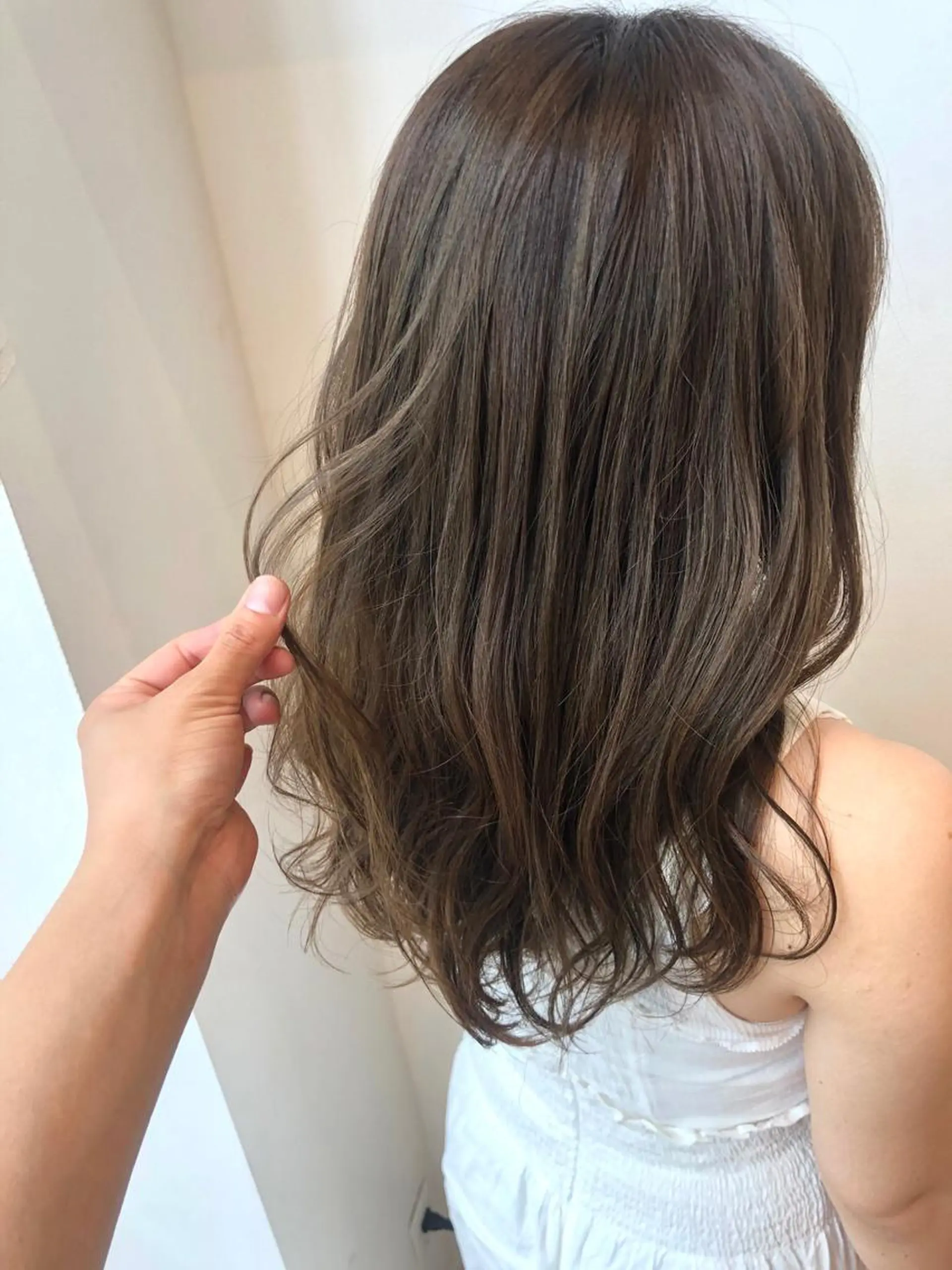 カラー パーマ ヘアアレンジ VIVIE【ヴィヴィ】所属・髪質改善/韓国風 レイヤー/田村祐樹のヘアスタイル