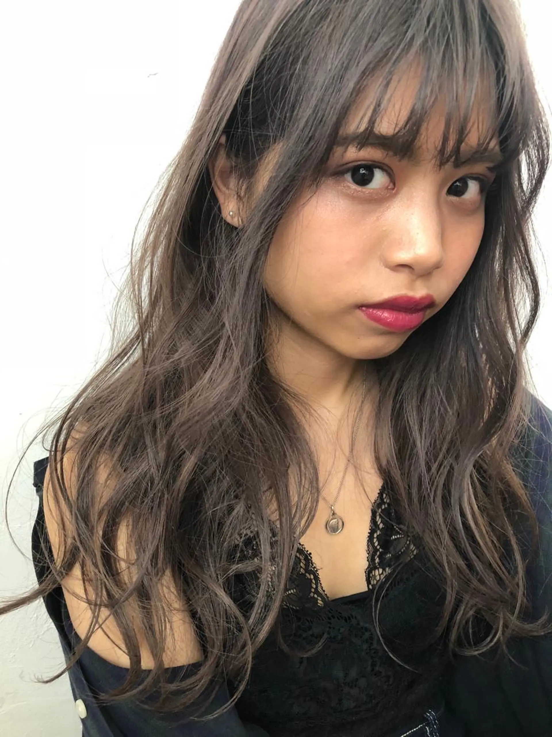 ロング カラー にった みずきのヘアスタイル