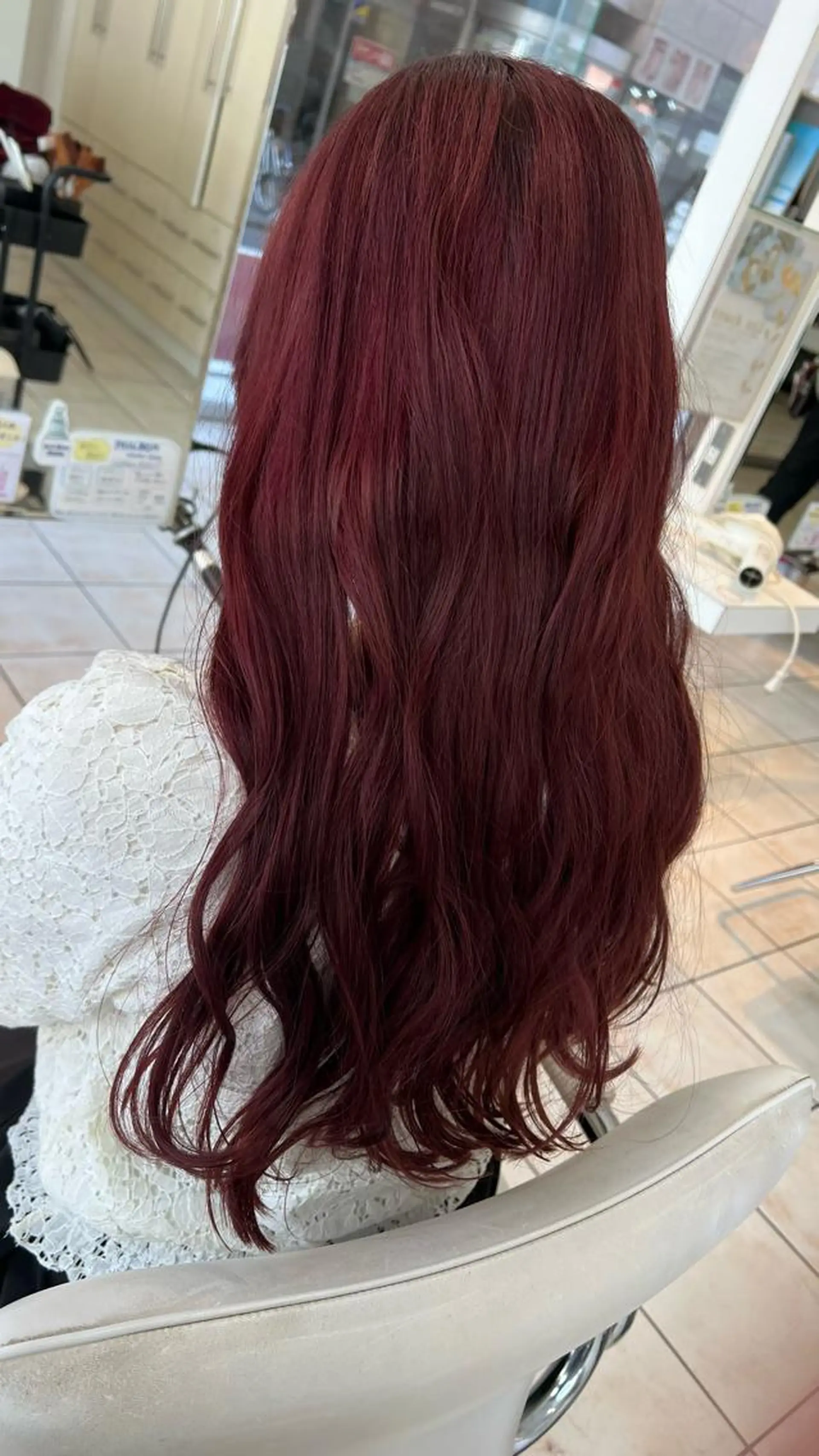 ロング カット ヘアカラー トリートメント 艶髪職人 山本隼正のヘアスタイル