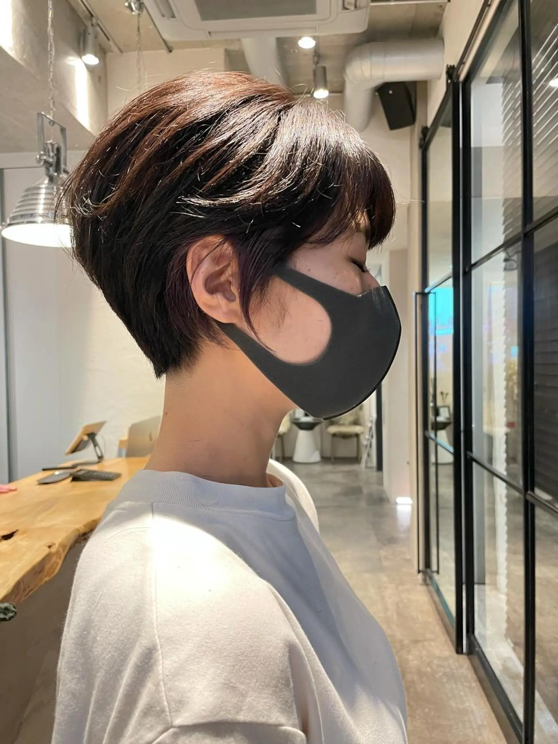 ショート カラー カット ヘアカラー トリートメント 🉐レイヤー/塩見 弘樹🉐渋谷のヘアスタイル