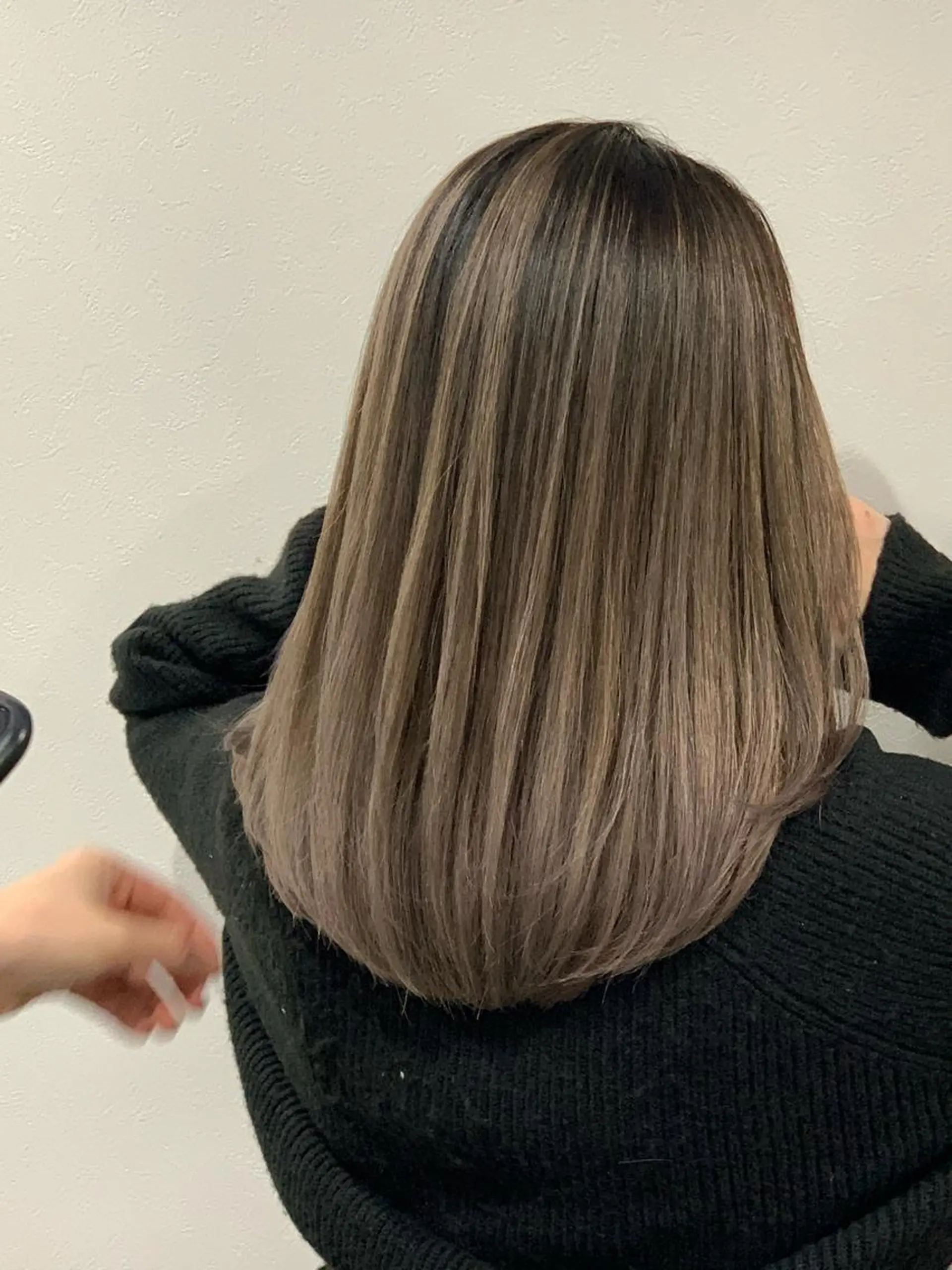 ミディアム カラー ヘアアレンジ 指名支持率NO.1 スタイリストのヘアスタイル