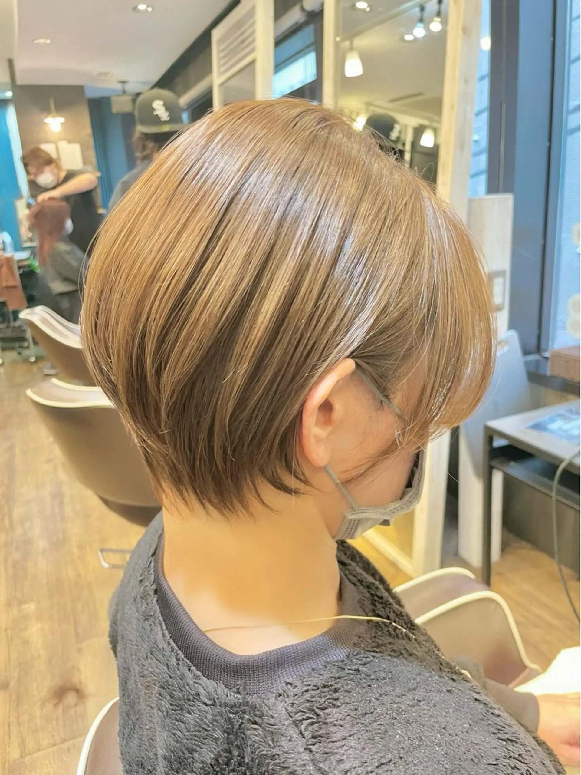 ショート カラー カット ヘアカラー トリートメント ヘアセット limit陽平 ショート/ボブのヘアスタイル